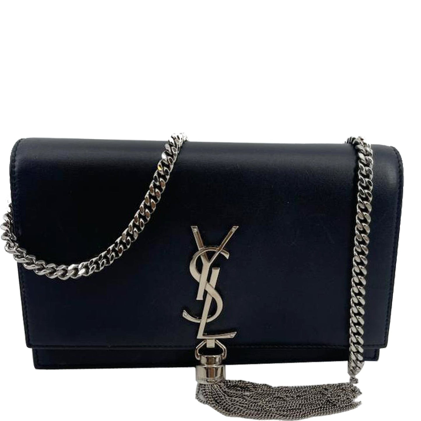 YVES SAINT LAURENT Kate Tassel Leather Crossbody Bag Black
