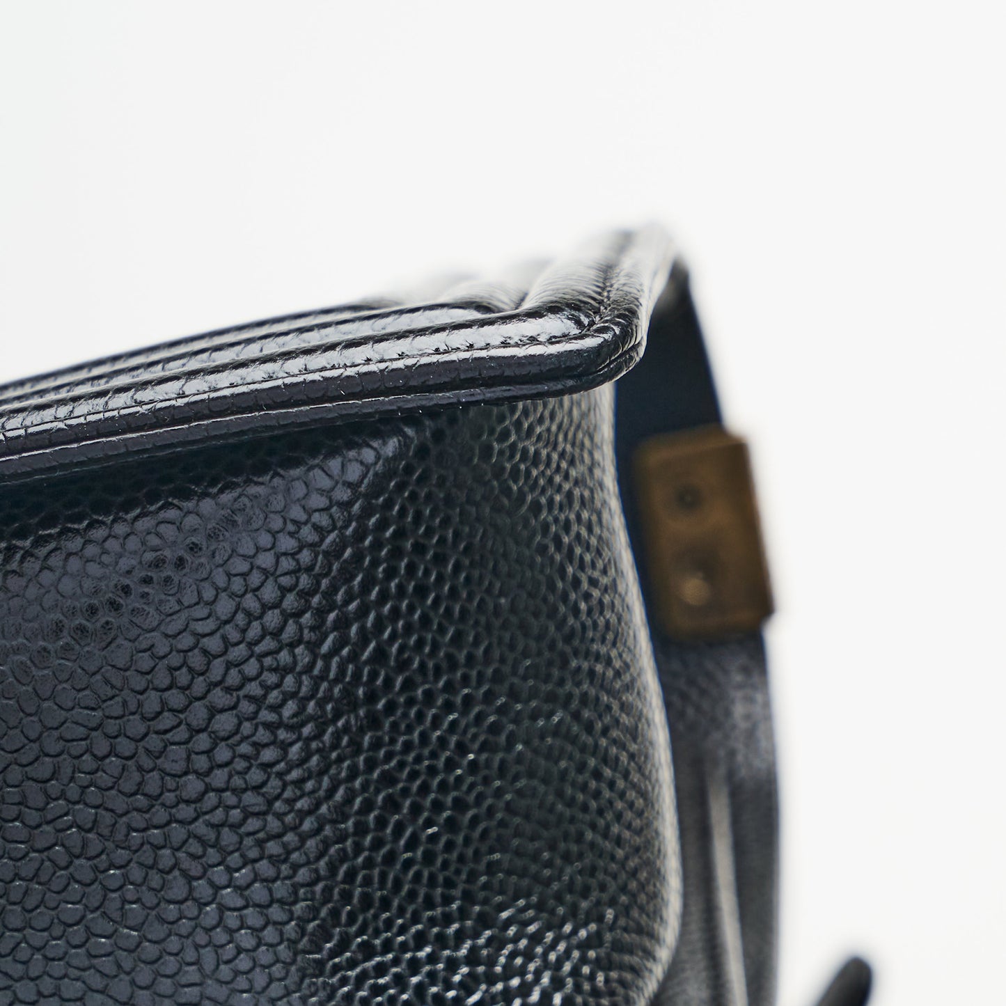 CHANEL LE BOY MEDIUM IN BLACK