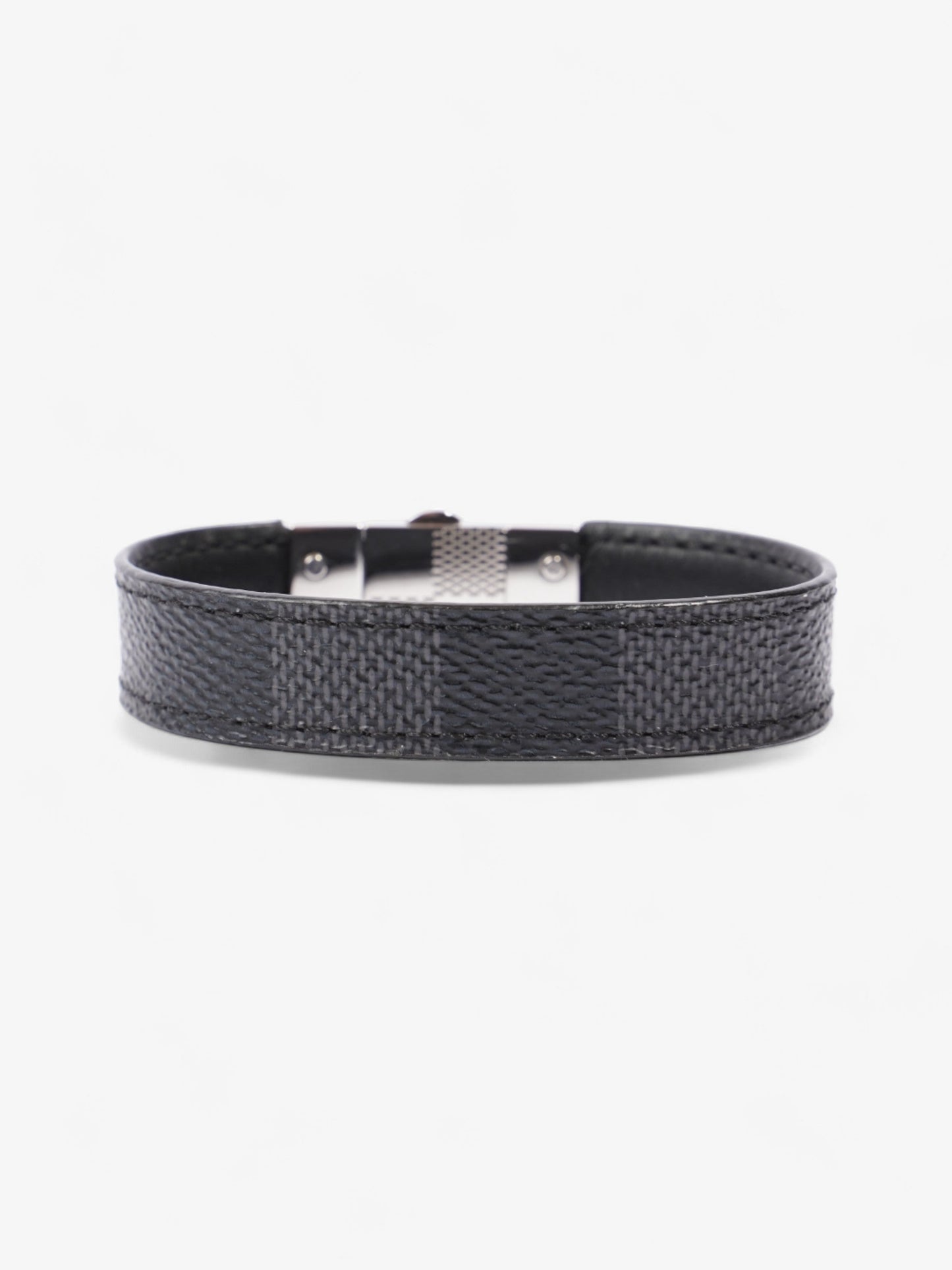 Louis Vuitton Check It Reversible Bracelet Damier Graphite Coated Canvas 19
