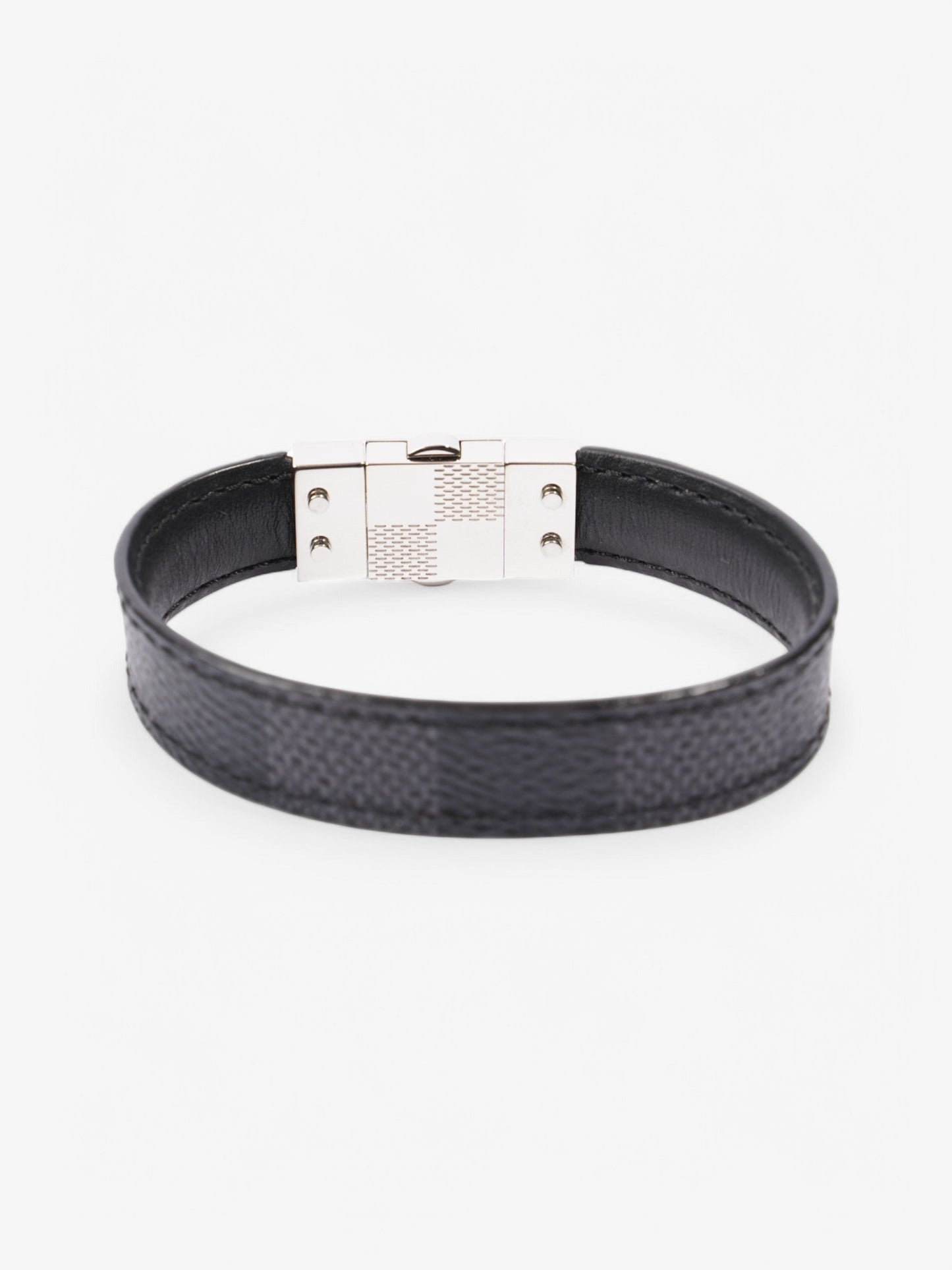 Louis Vuitton Check It Reversible Bracelet Damier Graphite Coated Canvas 19