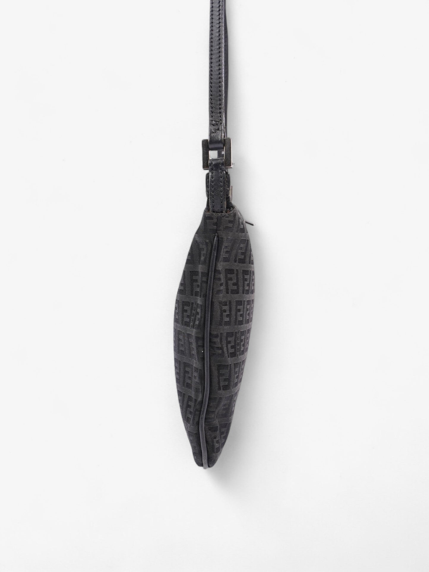 Fendi FF Zucchino Black Canvas