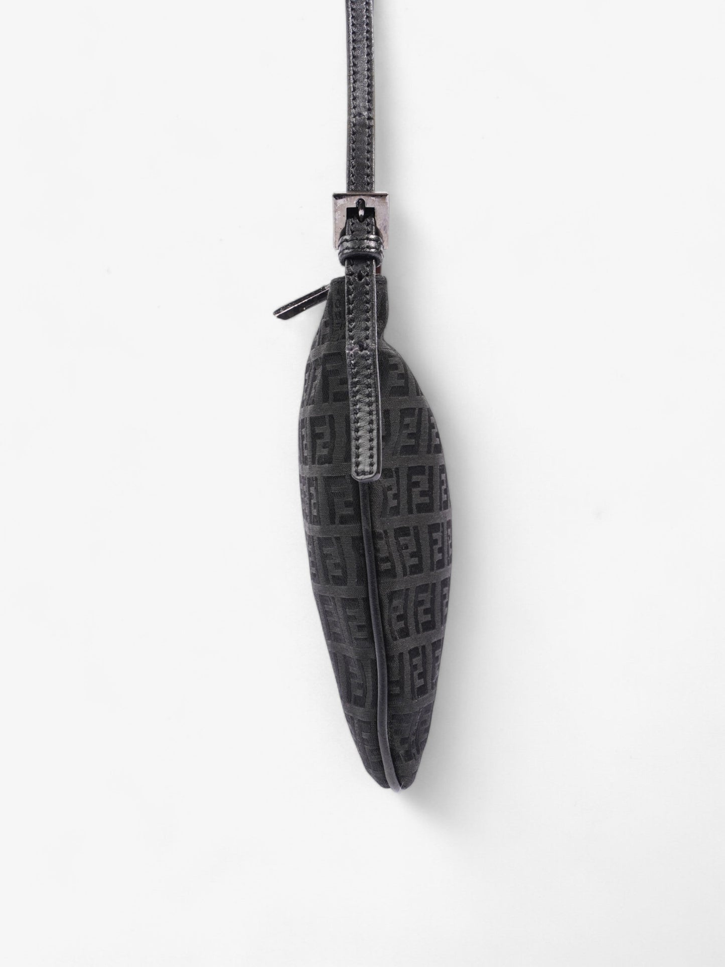 Fendi FF Zucchino Black Canvas