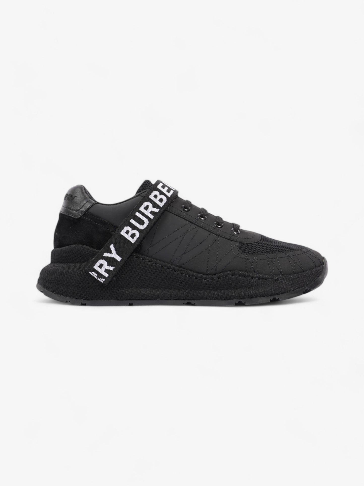 Burberry Ronnie Zig Sneakers Black / White Mesh EU 41 UK 7