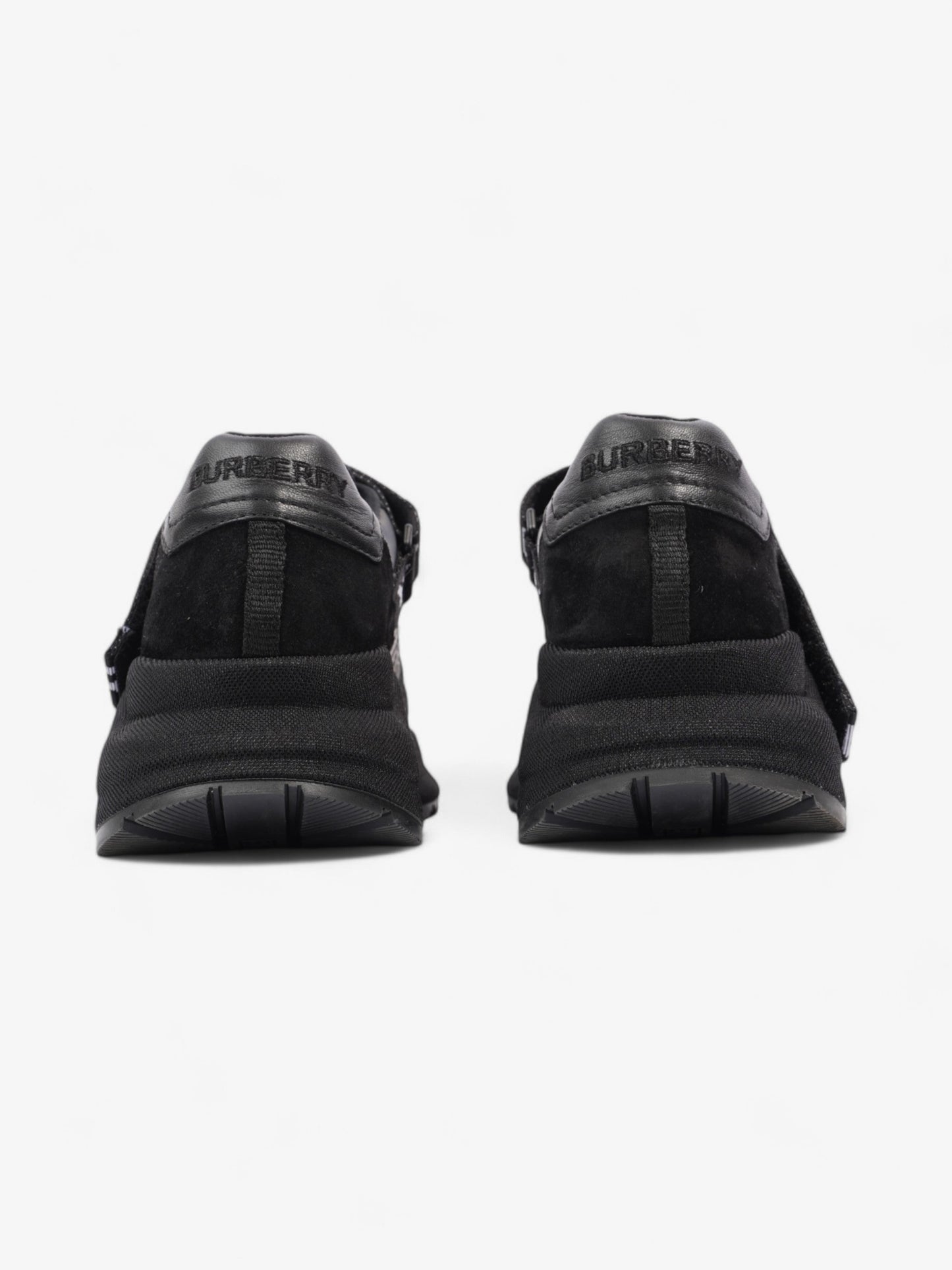 Burberry Ronnie Zig Sneakers Black / White Mesh EU 41 UK 7