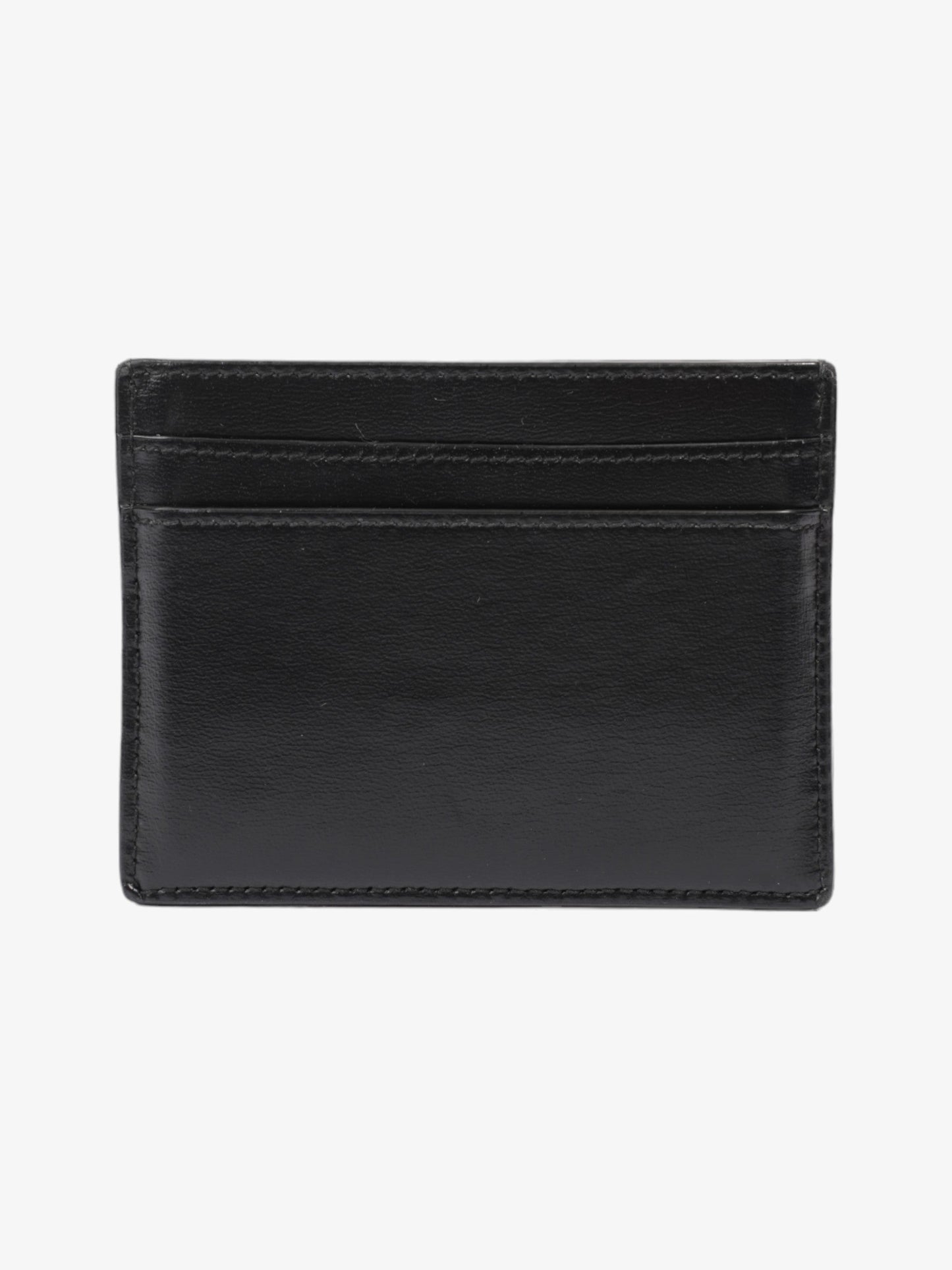 Saint Laurent Monogram Card Holder Black Leather