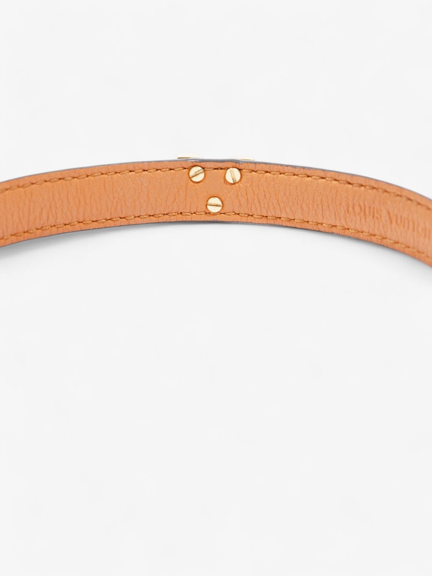 Louis Vuitton Essential V Bracelet Monogram / Gold Canvas 19