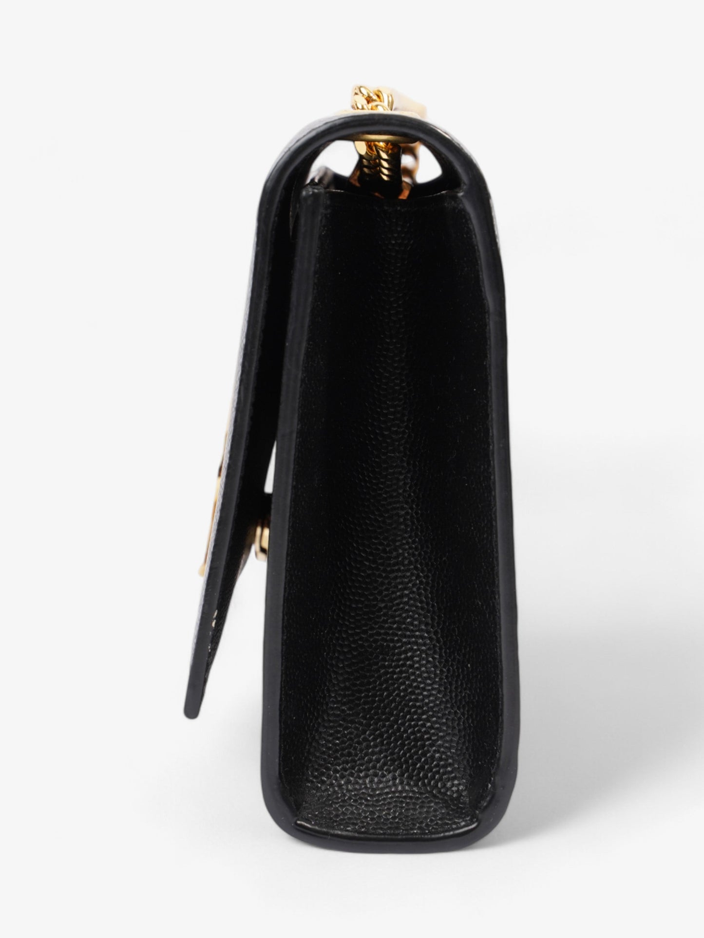 Saint Laurent Kate Black Calfskin Leather Small