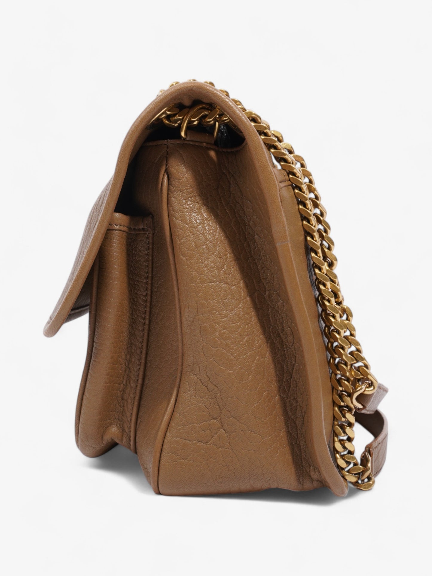 Saint Laurent Niki Dark Cork Lambskin Leather Medium