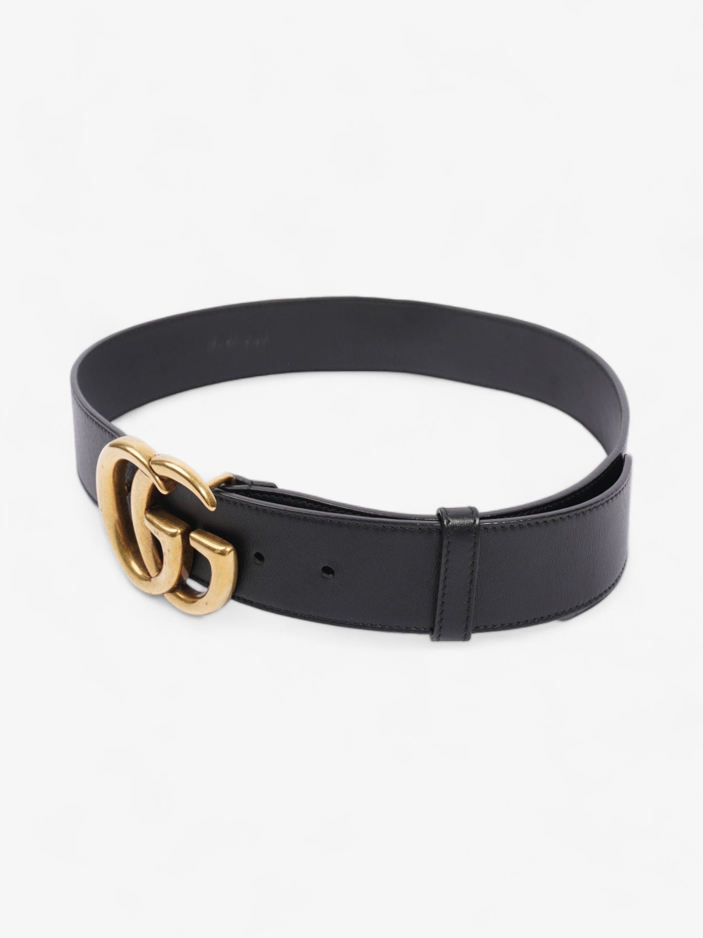 Gucci GG Marmont Belt Black Leather 75cm 30"