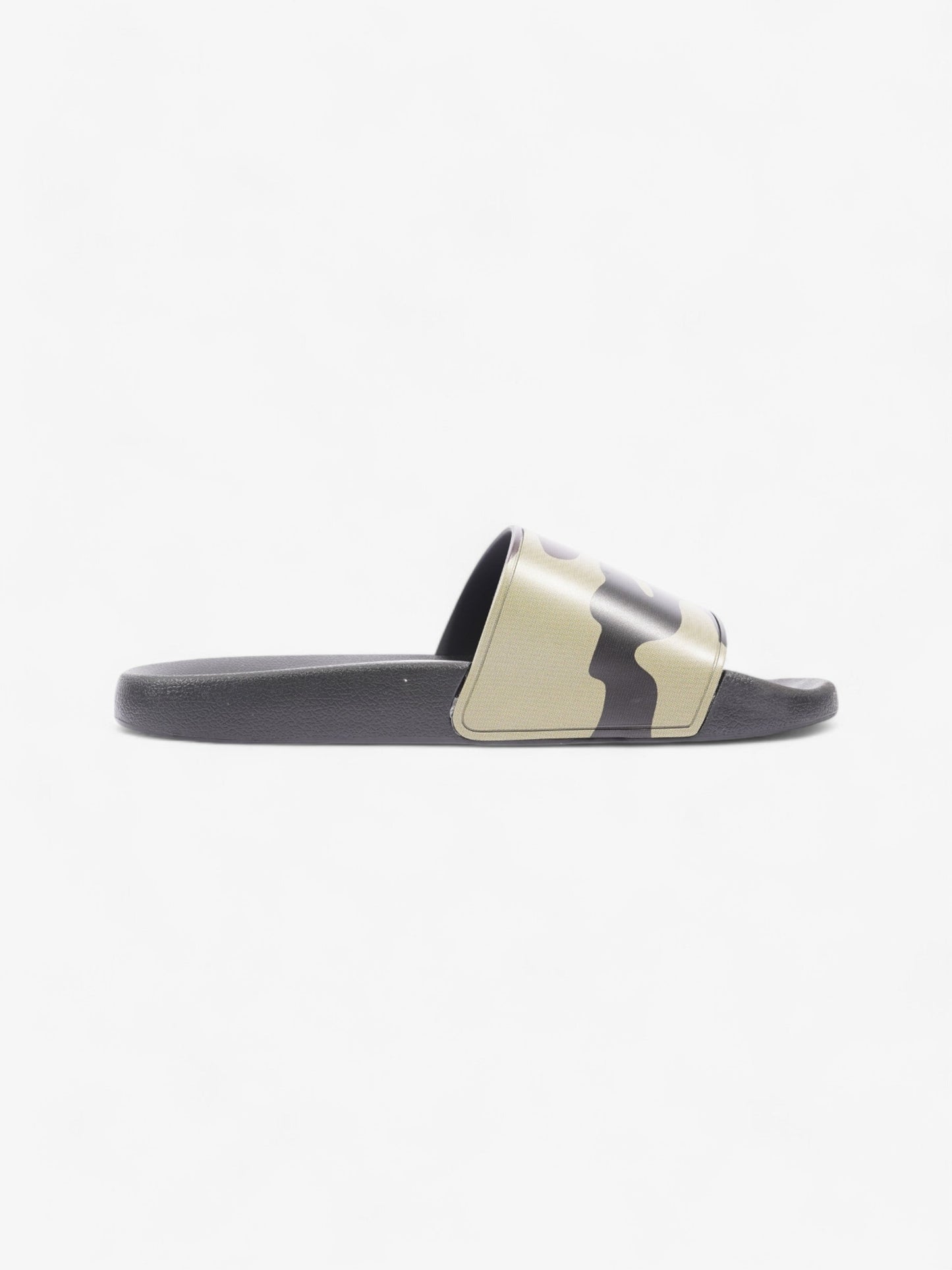 Burberry Camo Slides Khaki / Black Rubber EU 41 UK 7
