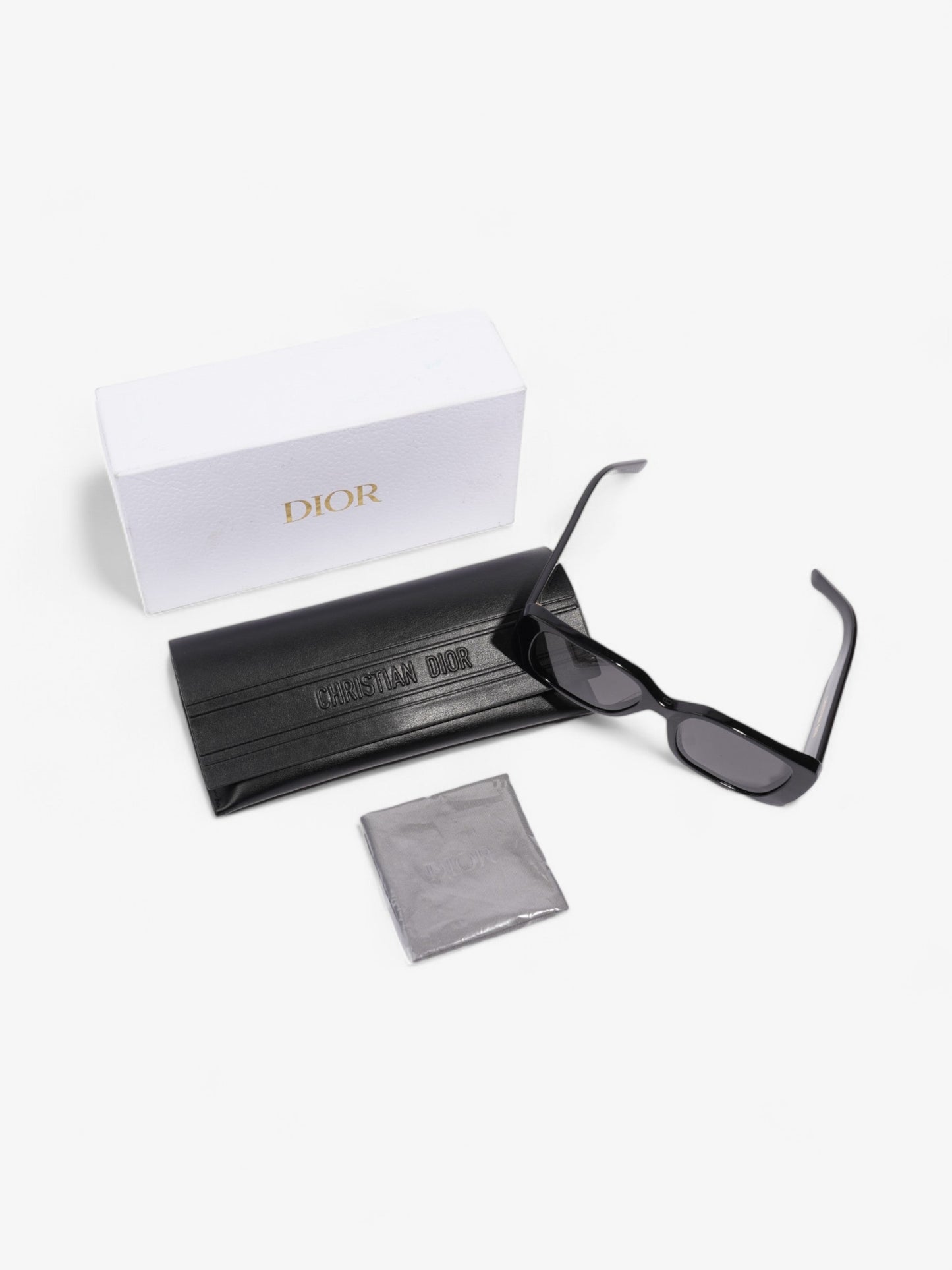 Christian Dior Wildior S2U Sunglasses Black Acetate 145mm