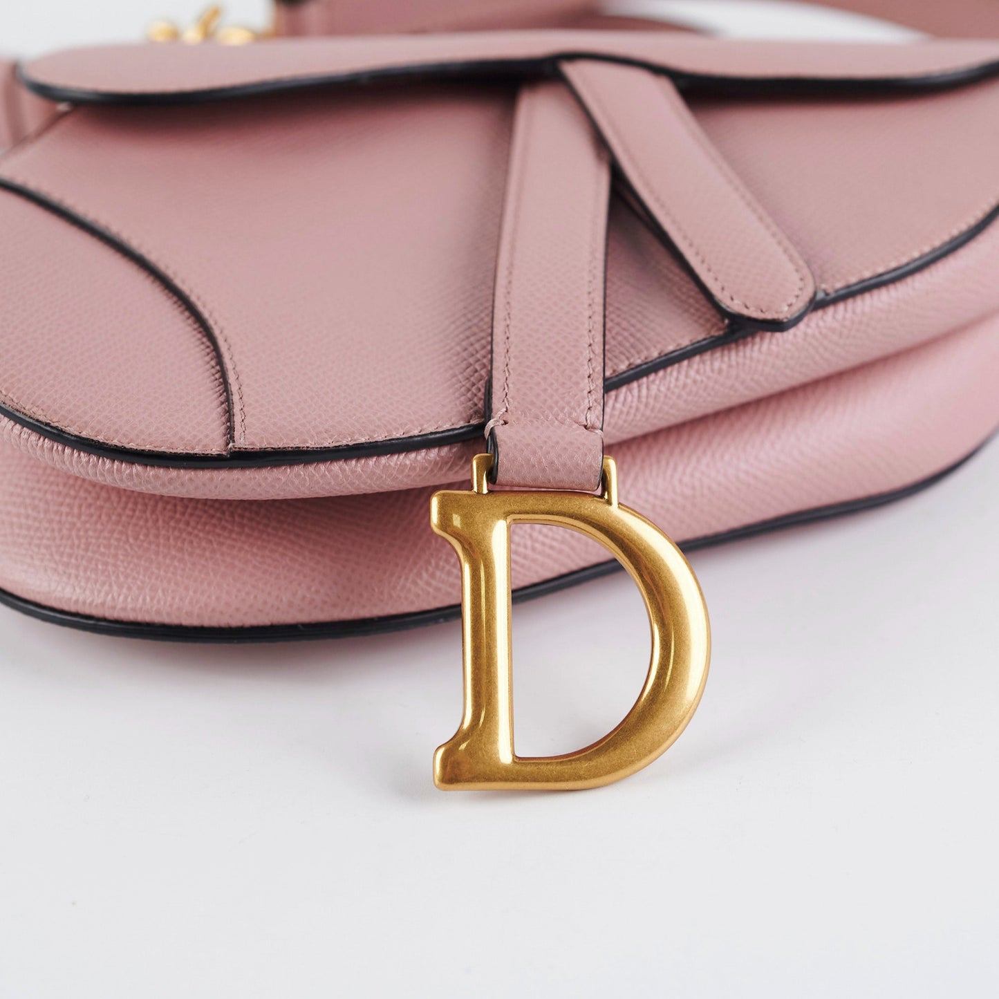 Christian Dior Mini Saddle Pink