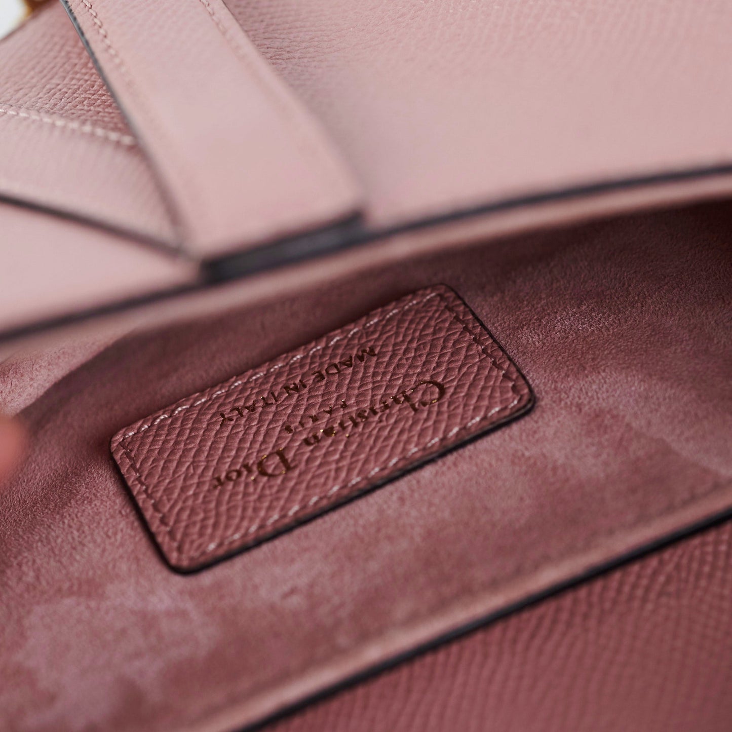 Christian Dior Mini Saddle Pink