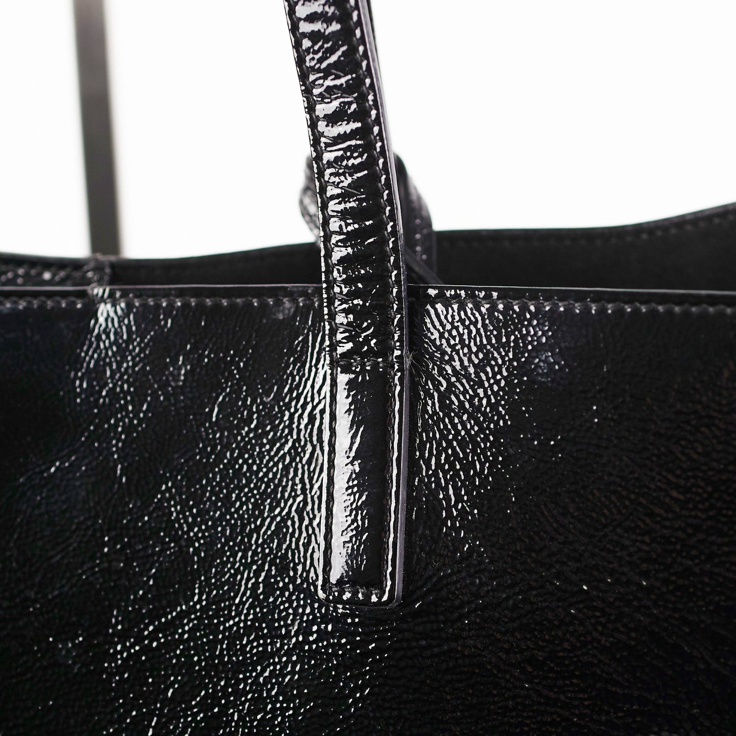 Saint Laurent Sinny Black Shopper Tote