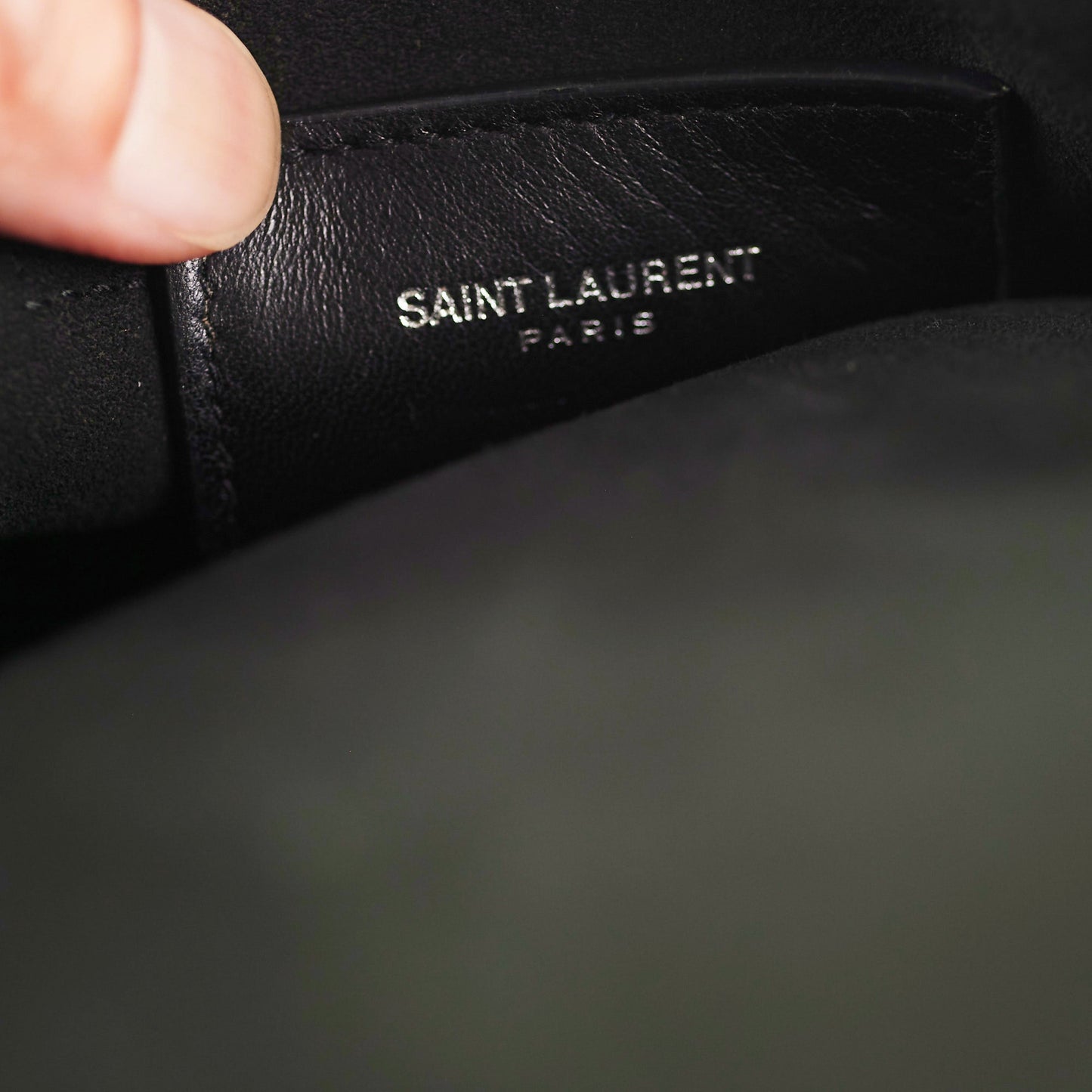 Saint Laurent Sinny Black Shopper Tote
