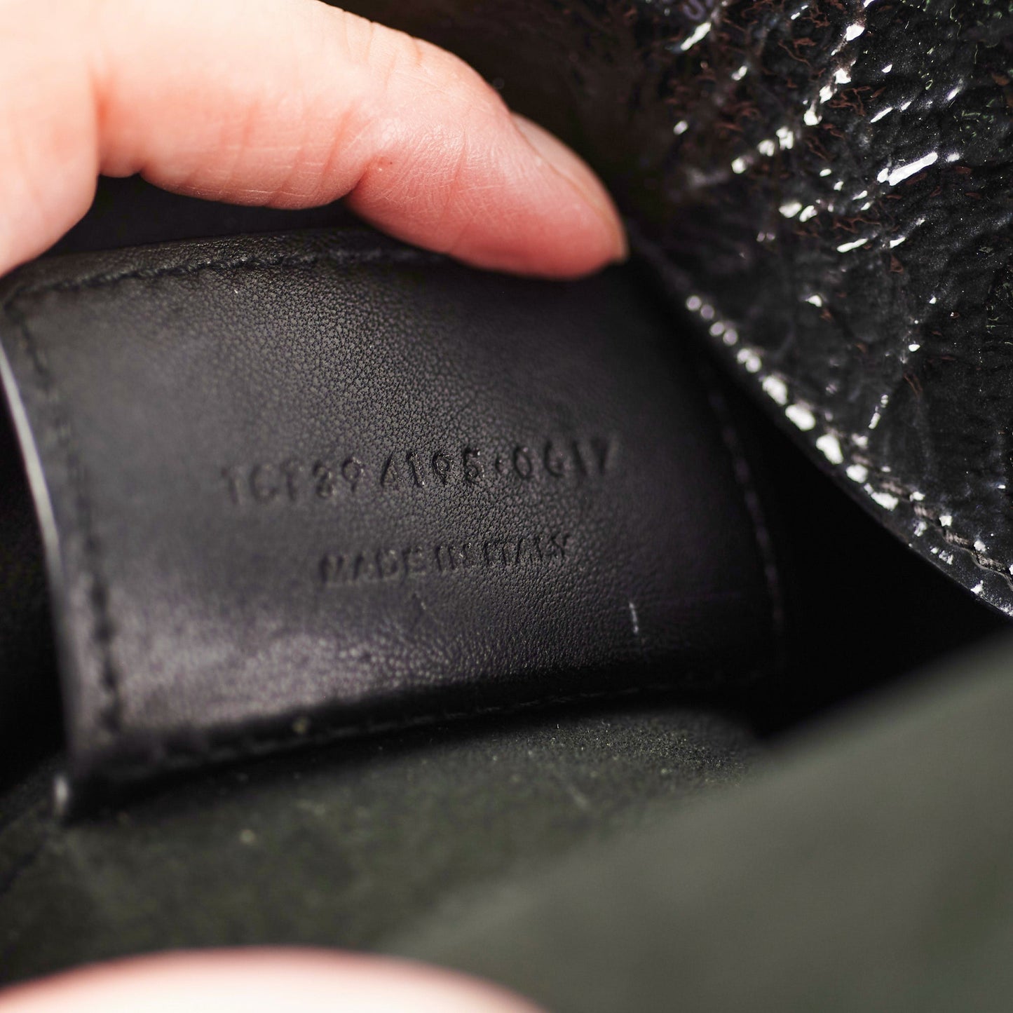 Saint Laurent Sinny Black Shopper Tote