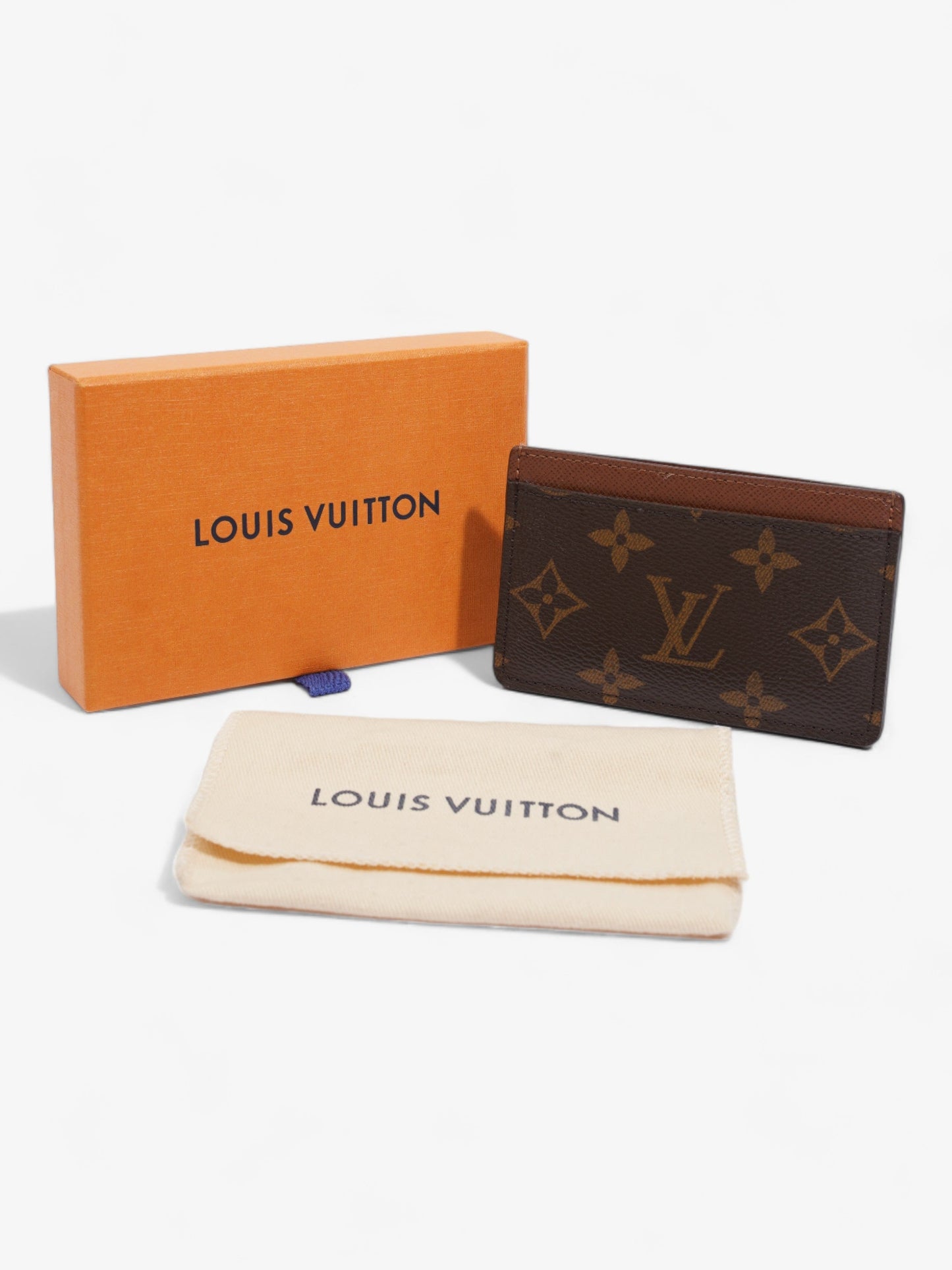 Louis Vuitton Porte Cartes Monogram Coated Canvas