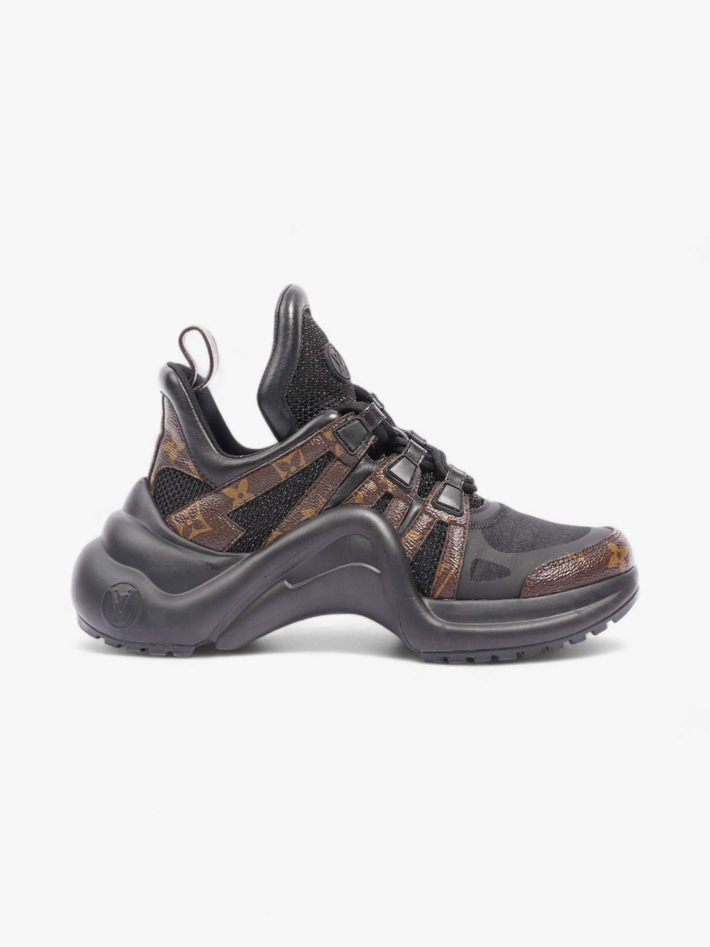 Louis Vuitton Archlight Sneakers Black / Brown Monogram Mesh EU 36.5 UK 3.5