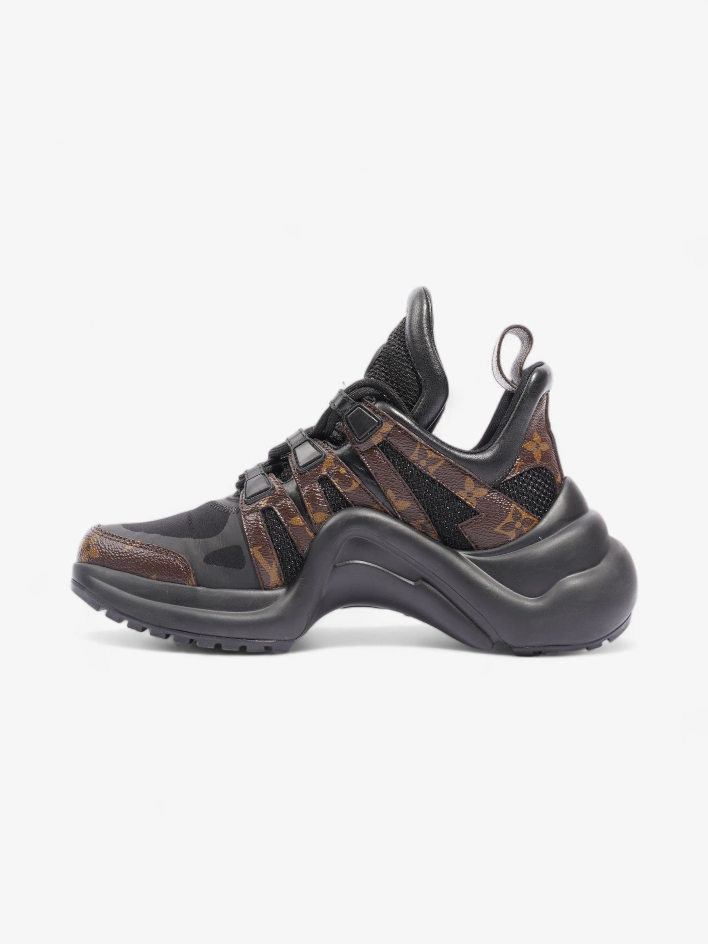 Louis Vuitton Archlight Sneakers Black / Brown Monogram Mesh EU 36.5 UK 3.5