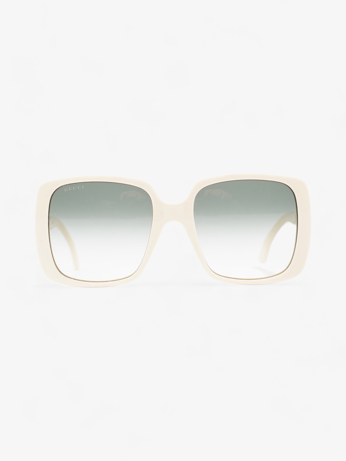 Gucci Oversized Sunglasses Cream Acetate 145mm