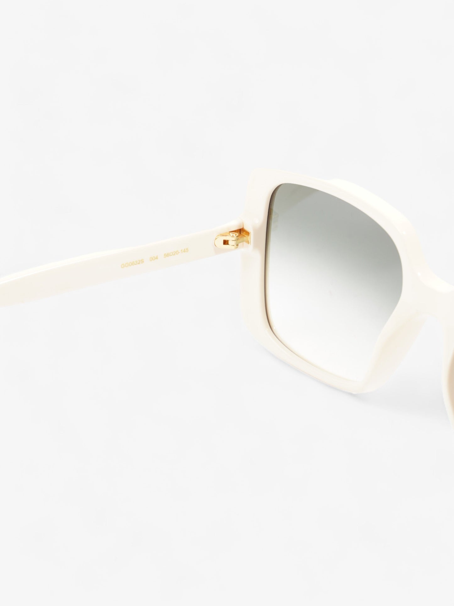Gucci Oversized Sunglasses Cream Acetate 145mm