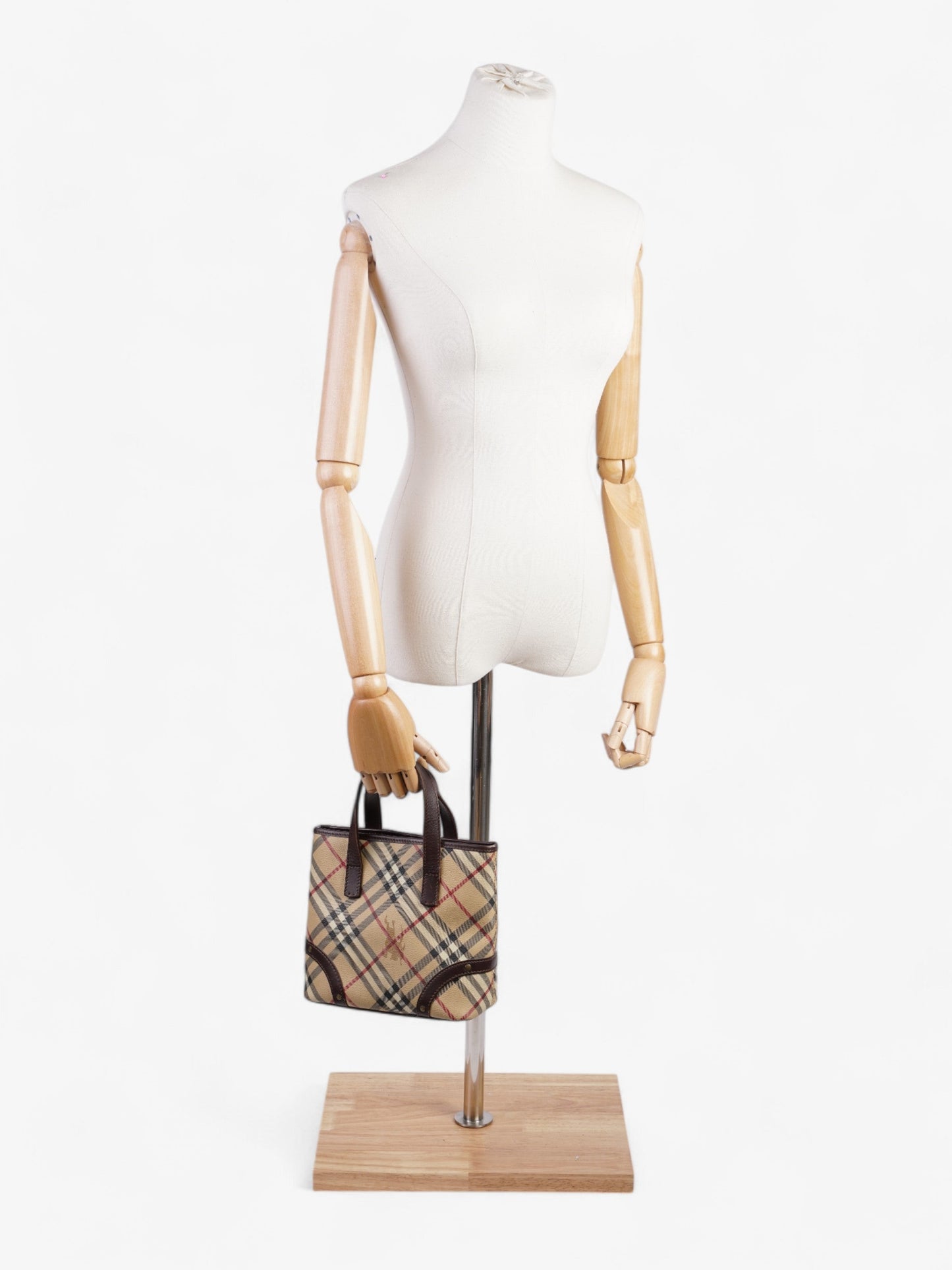 Burberry Check Handbag Nova Check PVC
