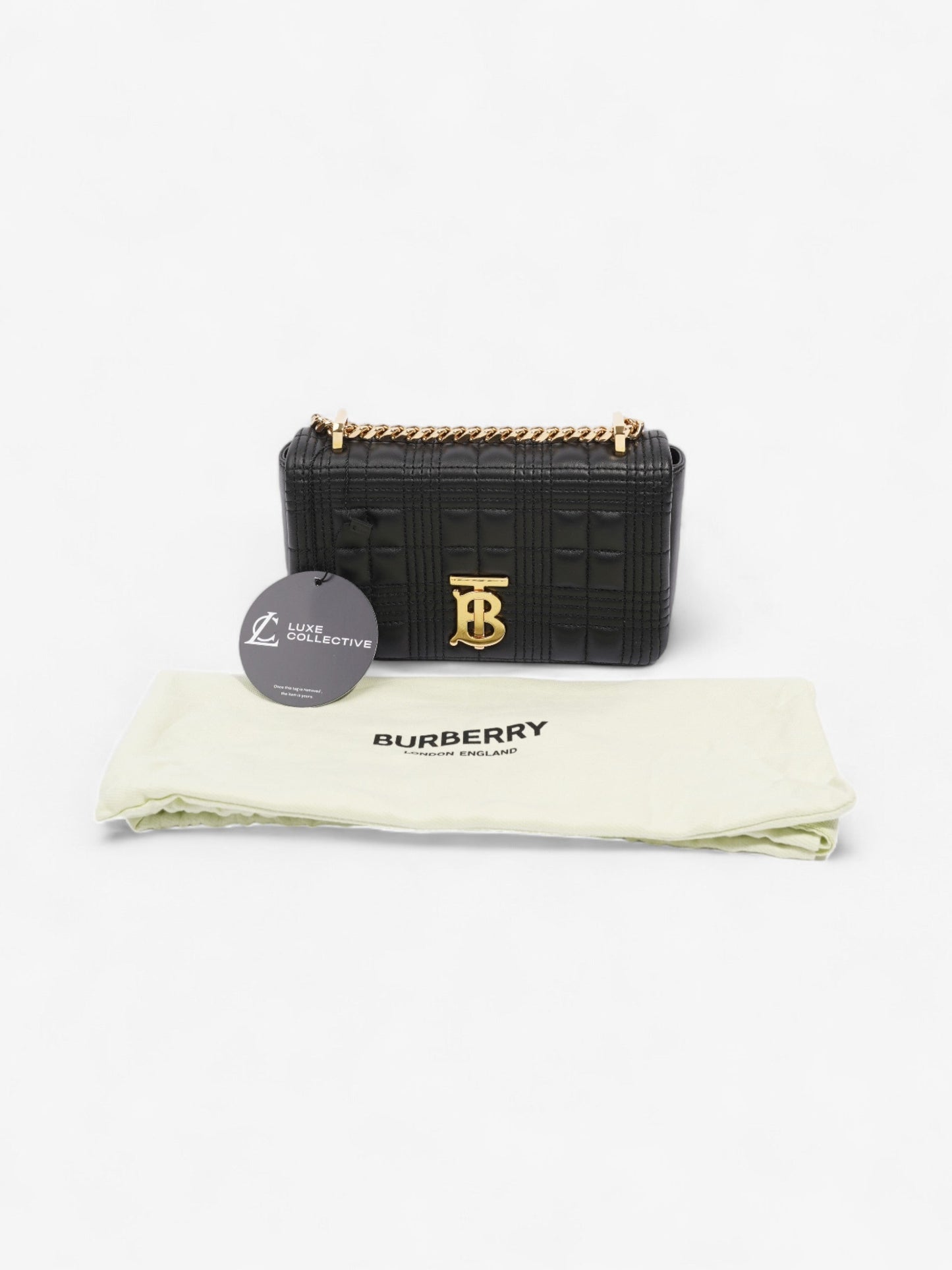 Burberry Lola Bag Black Leather