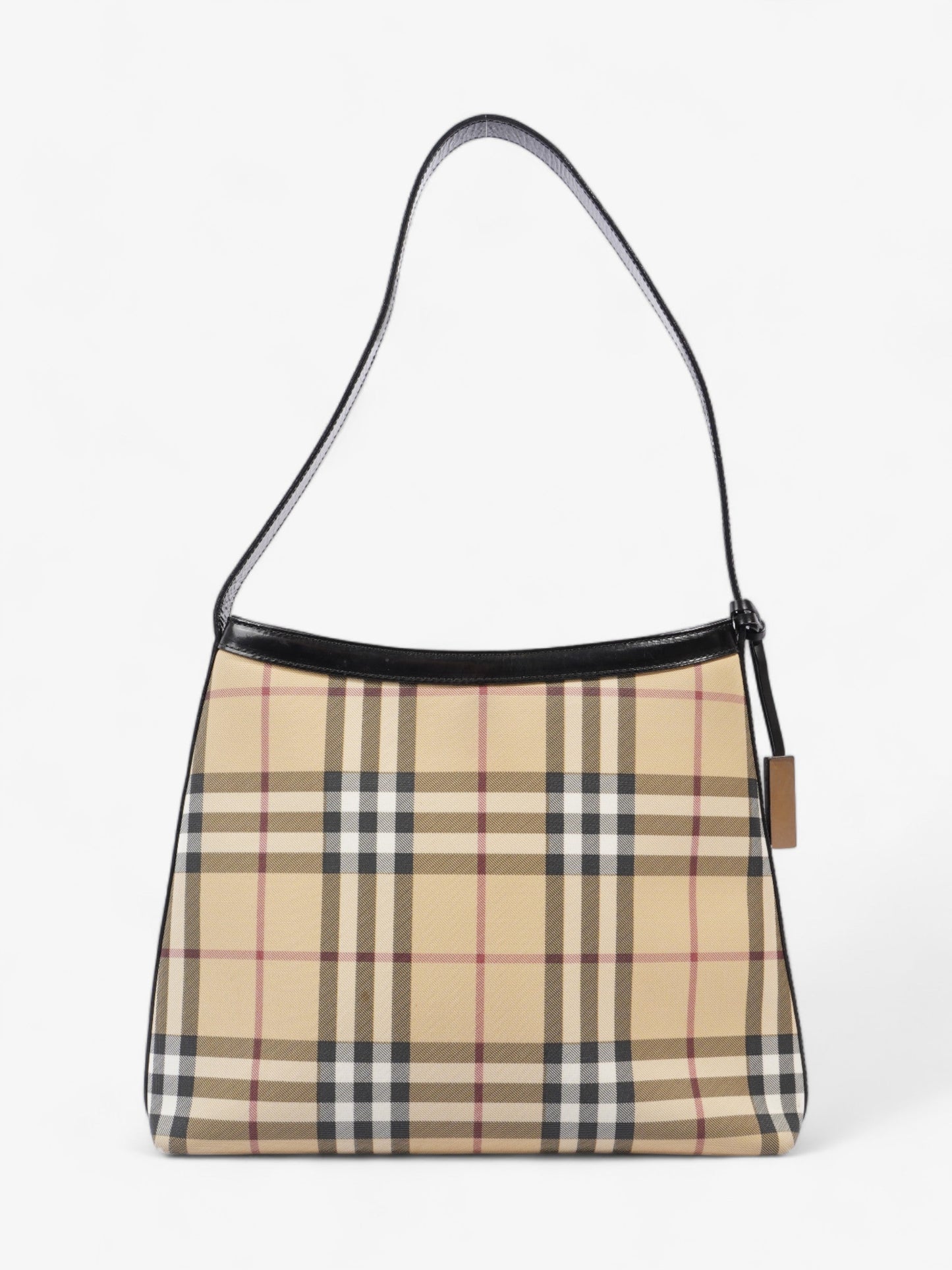 Burberry Check Shoulder Bag Nova Check Canvas