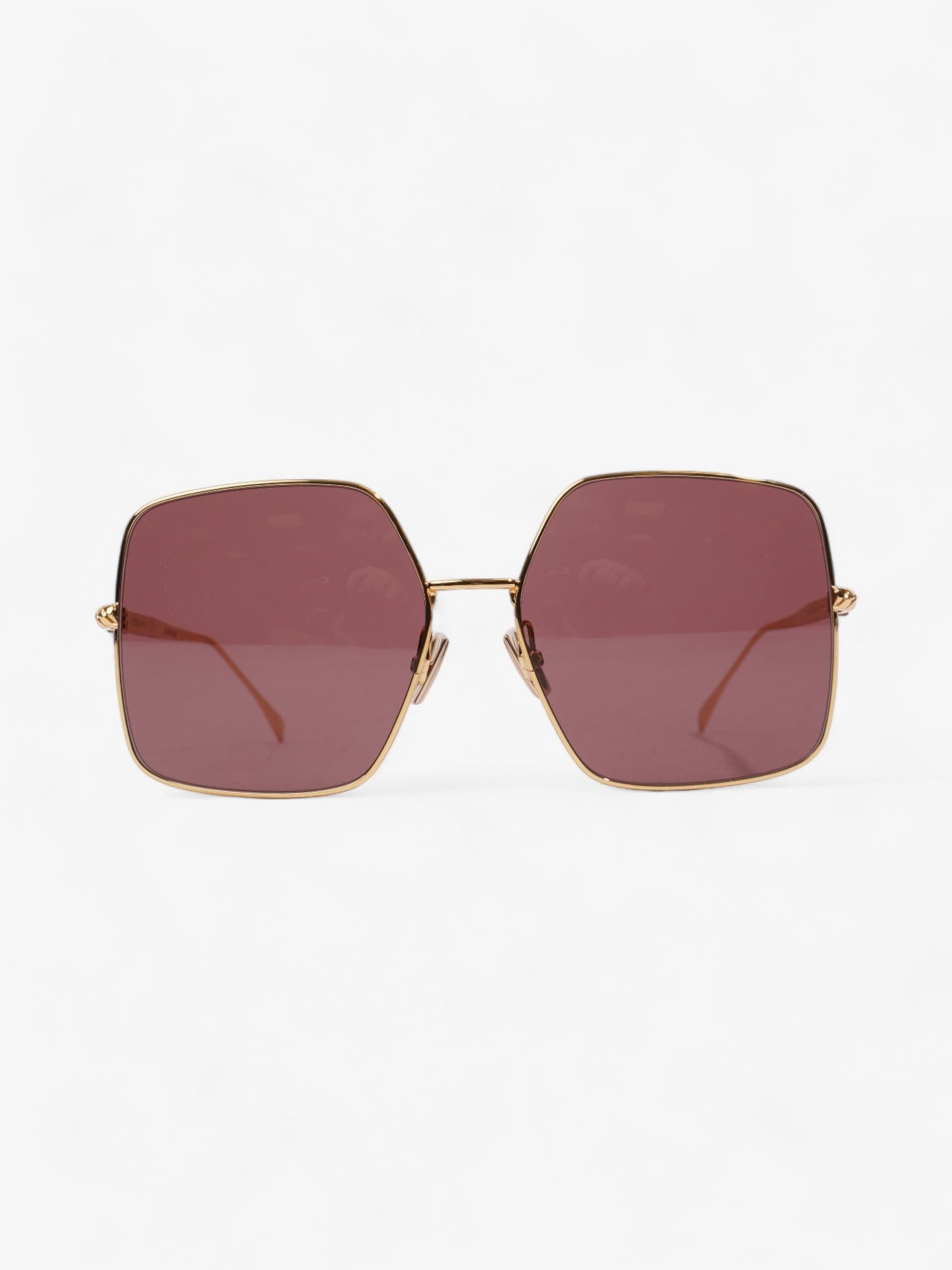 Fendi FF Sunglasses Gold Acetate 145mm