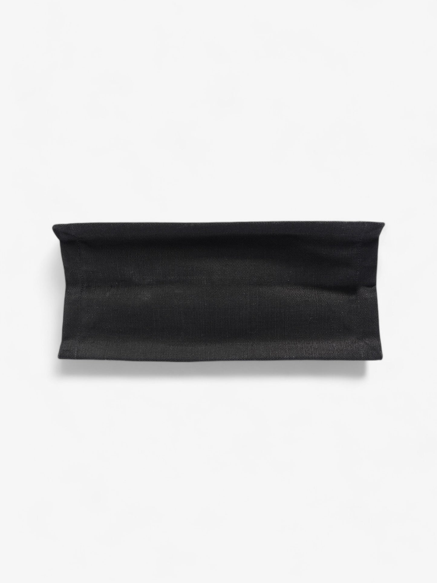 Saint Laurent Rive Gauche Tote Black / White Canvas