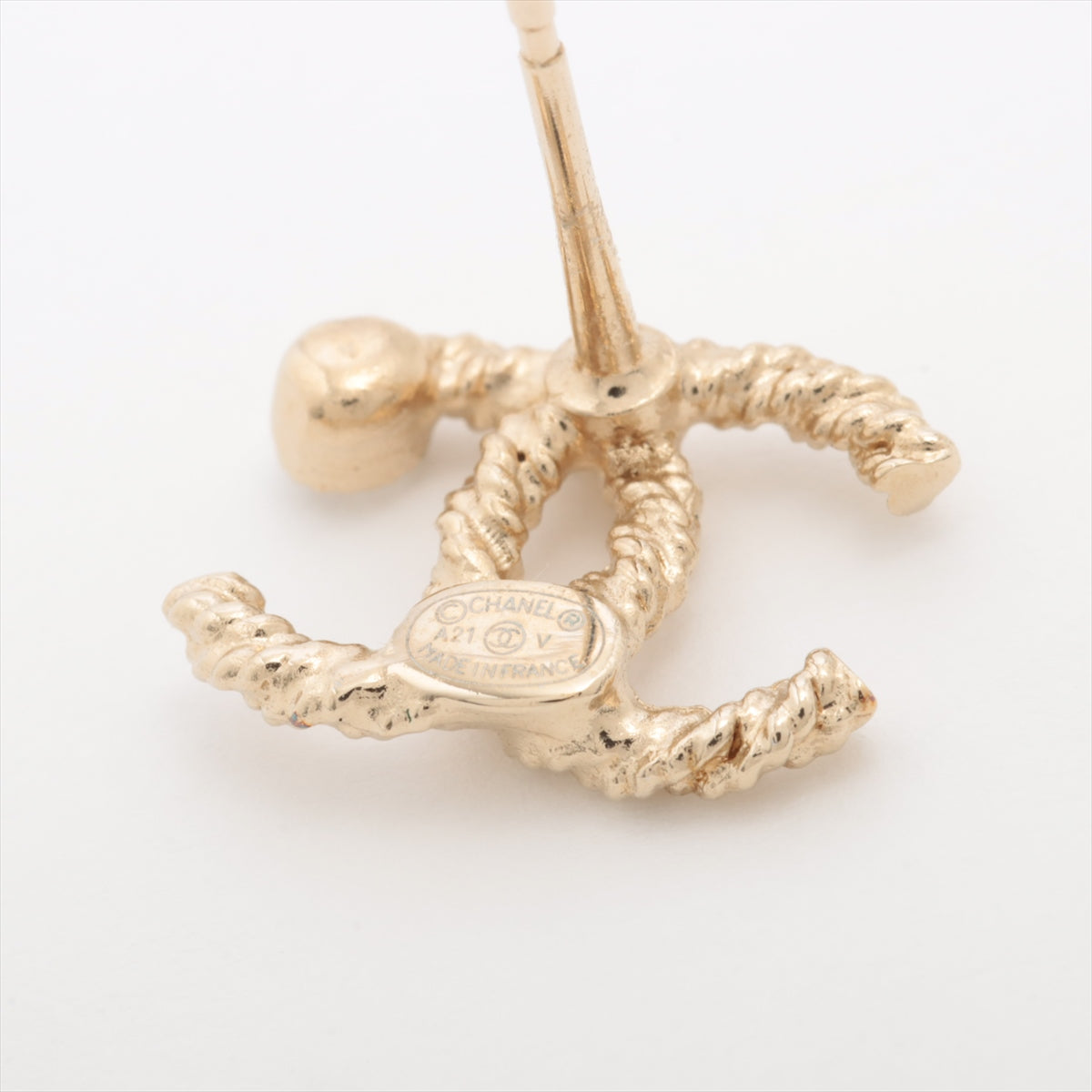 ITEM 2 - Chanel CC Earrings (Costume Jewellery)