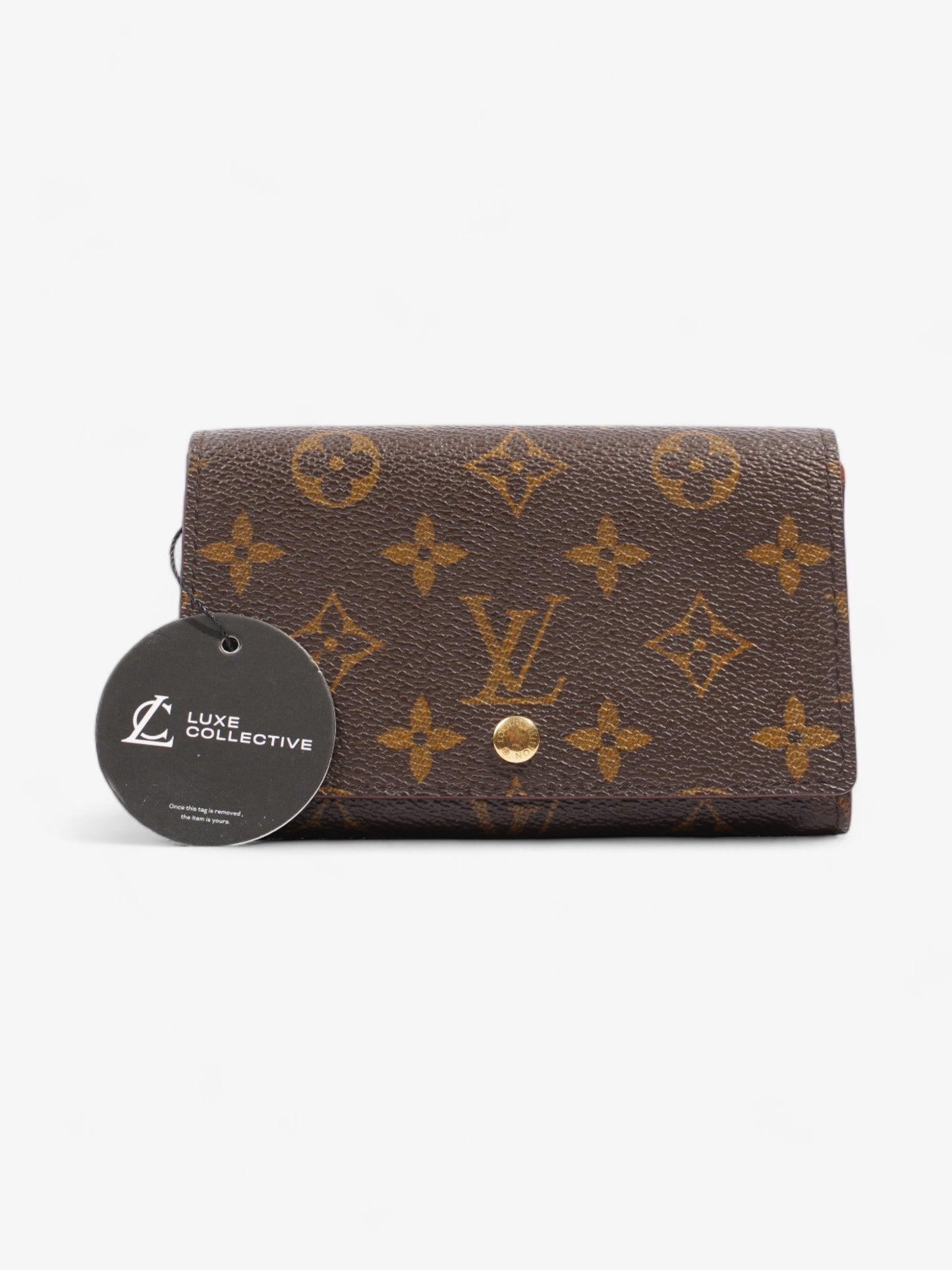 Louis Vuitton Porto Monevier Tresor Wallet Monogram Coated Canvas Monogram
