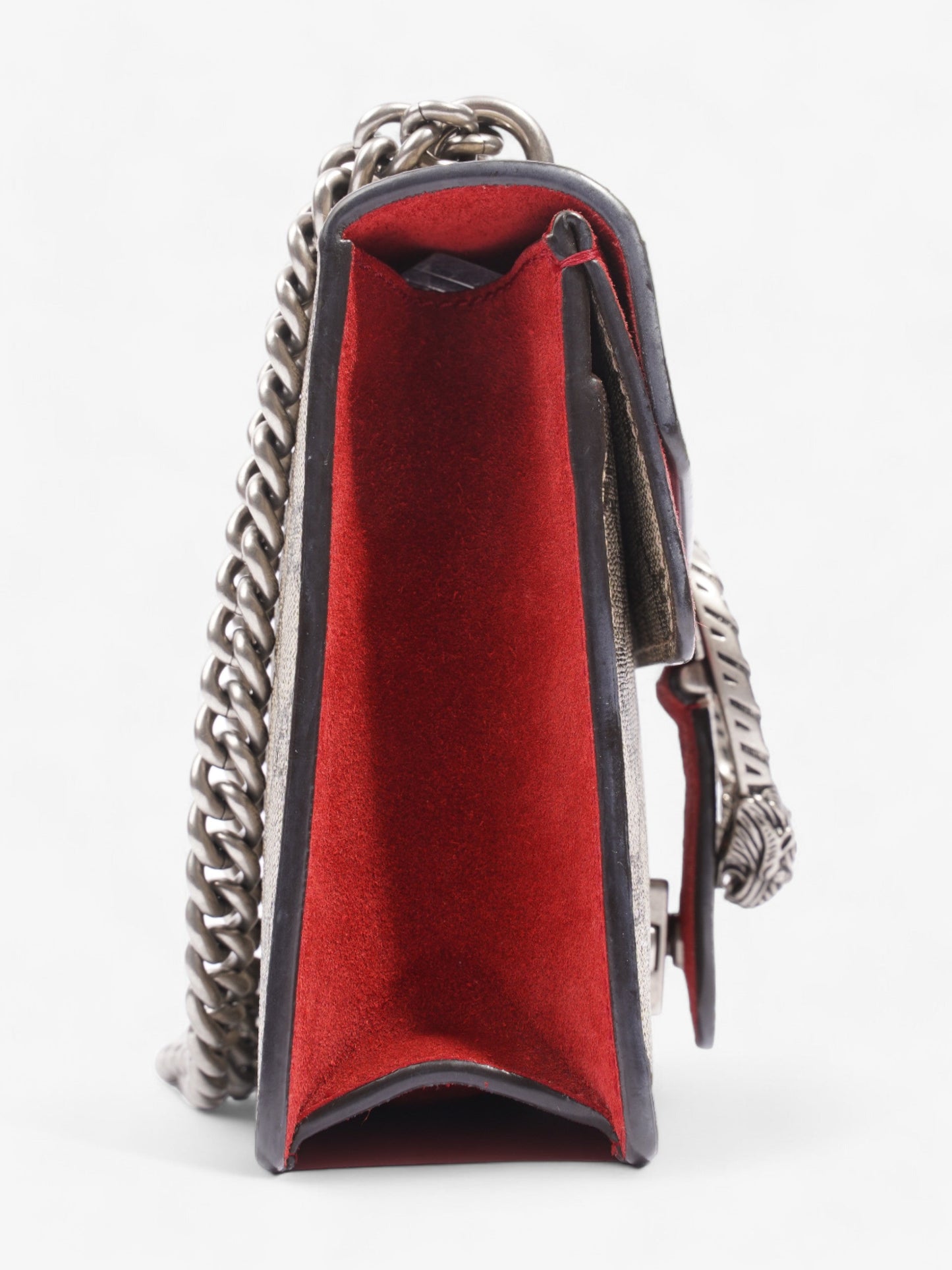 Gucci Dionysus GG Supreme / Red Coated Canvas Mini