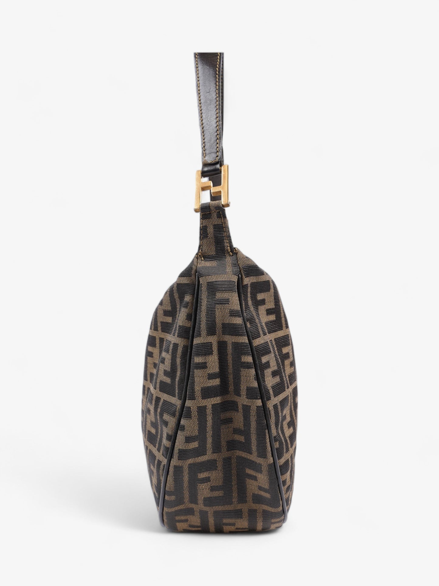 Fendi Shoulder Bag Zucca Canvas