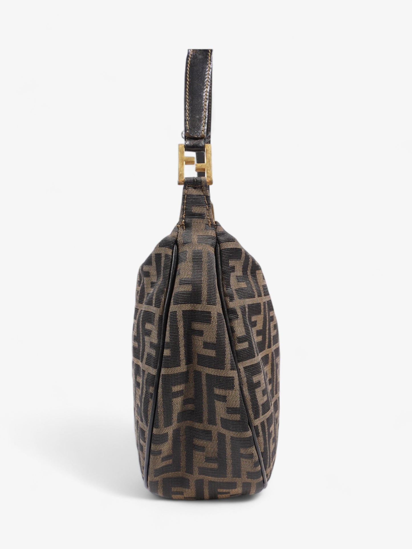 Fendi Shoulder Bag Zucca Canvas