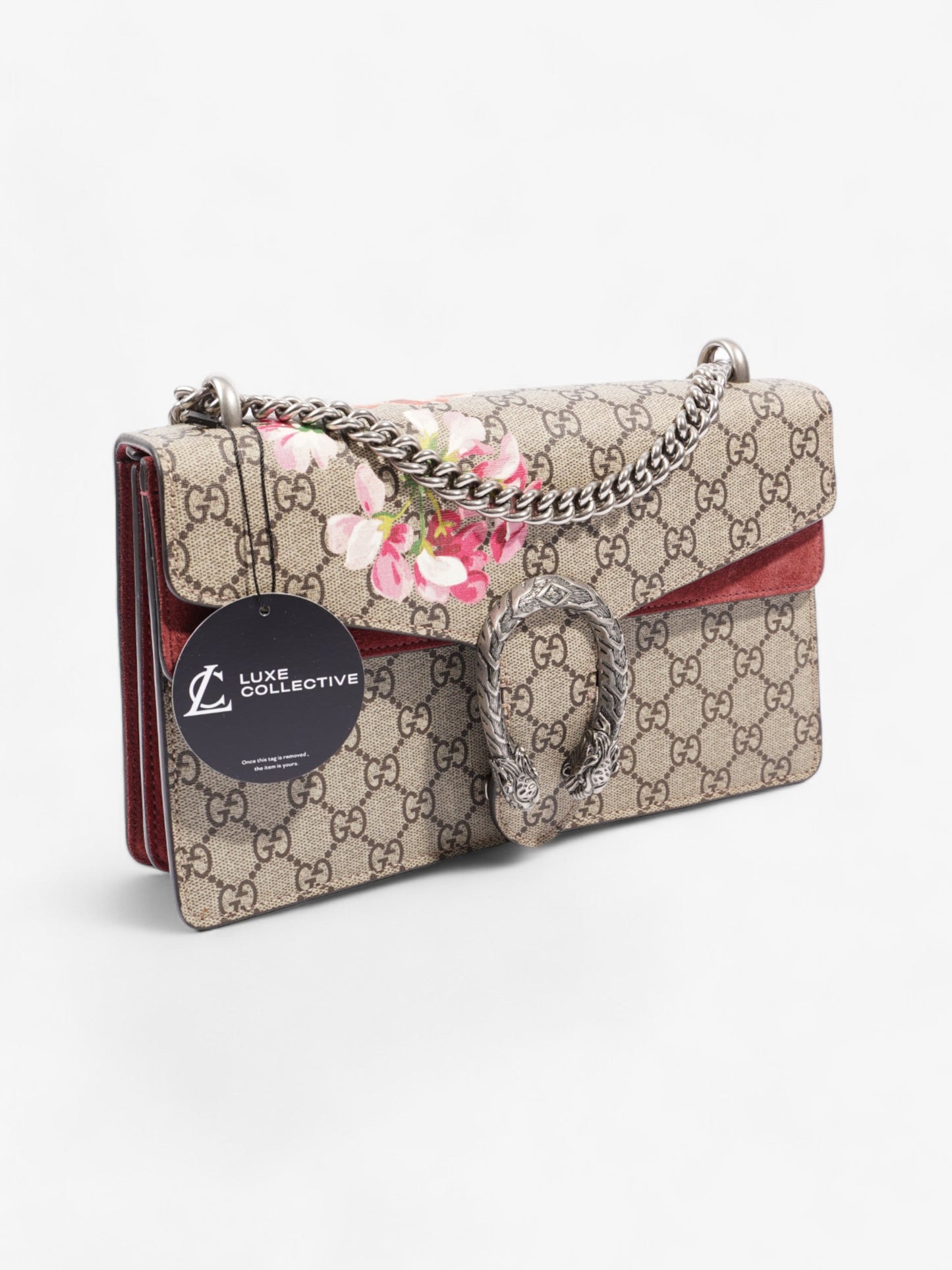 Gucci Dionysus GG Supreme / Bloom Coated Canvas Medium