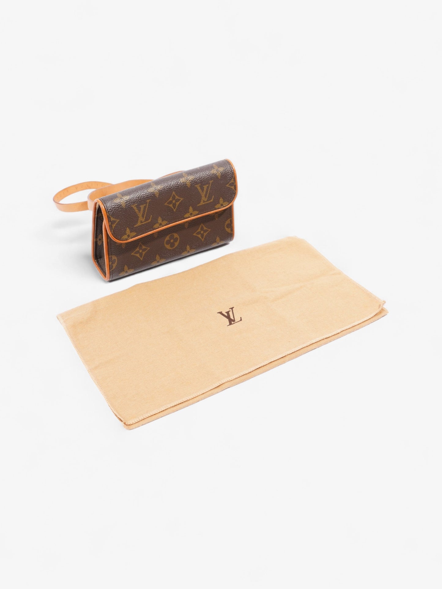 Louis Vuitton Pochette Florentine Monogram Coated Canvas