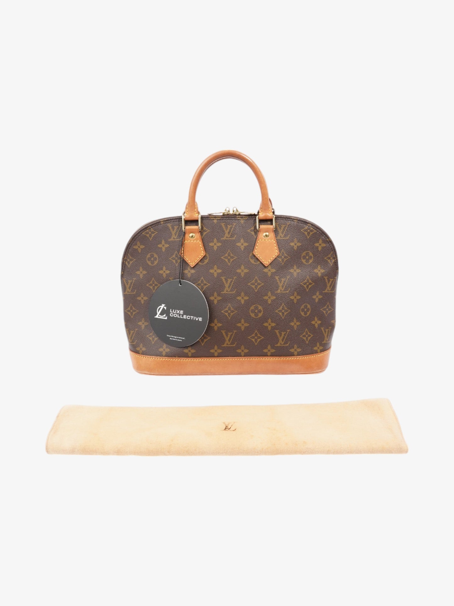 Louis Vuitton Alma Monorgam Coated Canvas PM