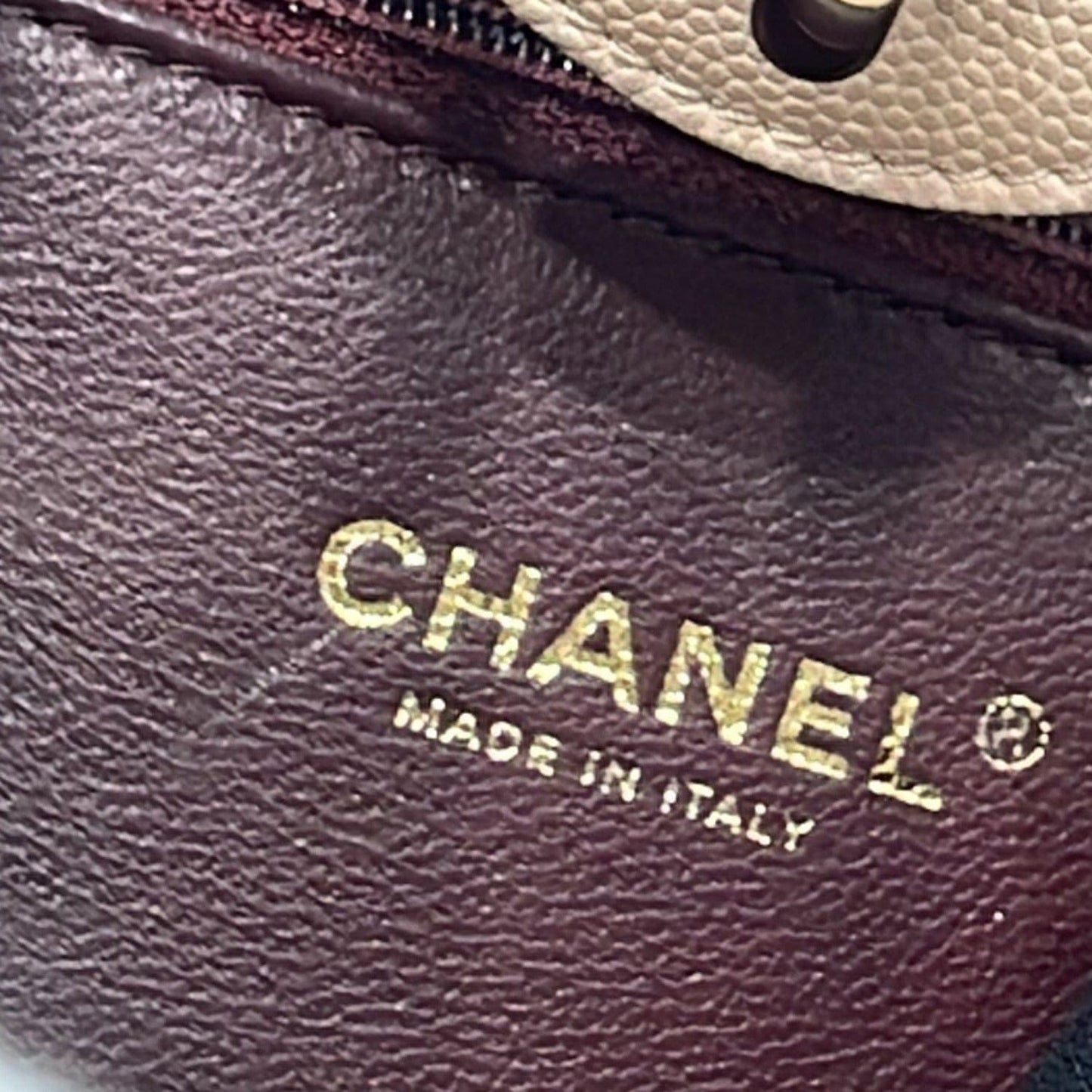 CHANEL Business Affinity Large Leather Shopping Tote Beige - Hot Deals