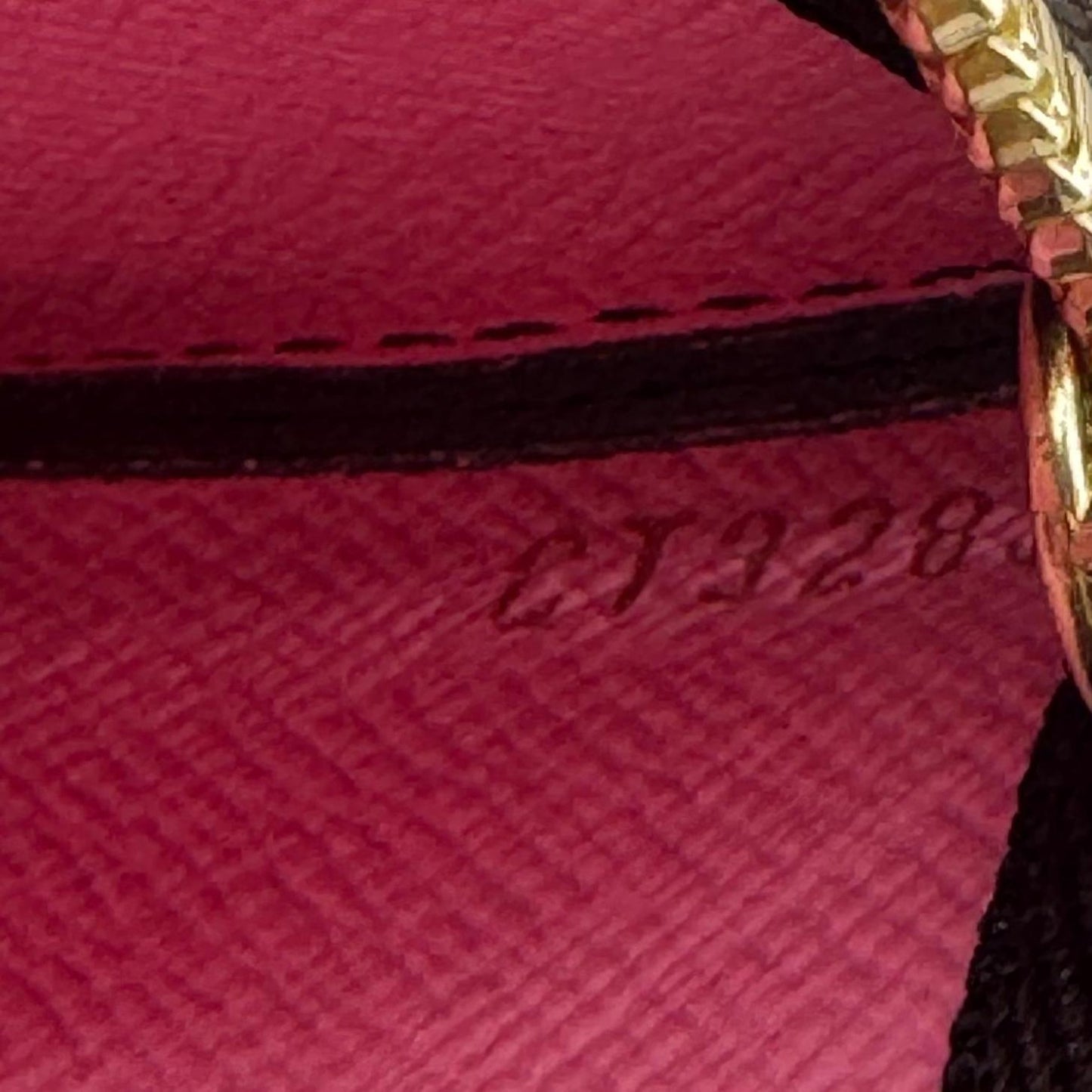 LOUIS VUITTON Monogram Animation Alpine Key Pouch Rose Ballerine