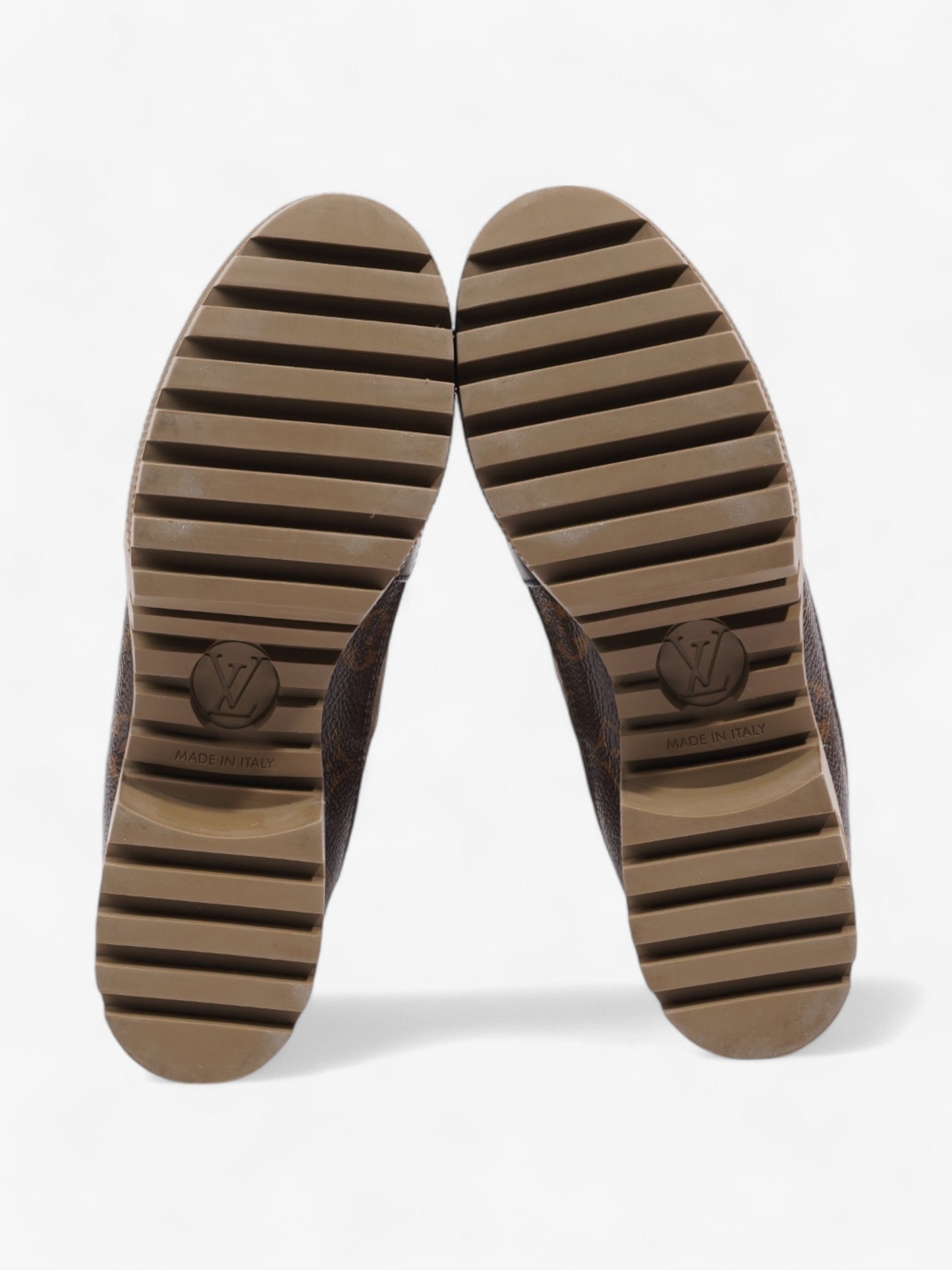 Louis Vuitton Laureate Desert Boots Beige / Brown / Black Suede EU 37 UK 4