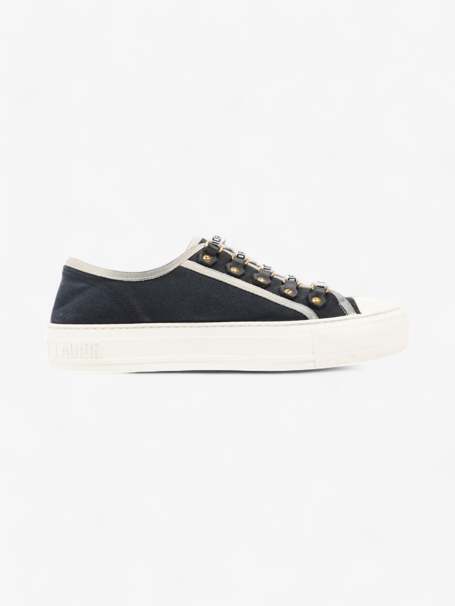 Christian Dior Walk'n'Dior Sneaker Navy / White Canvas EU 37 UK 4