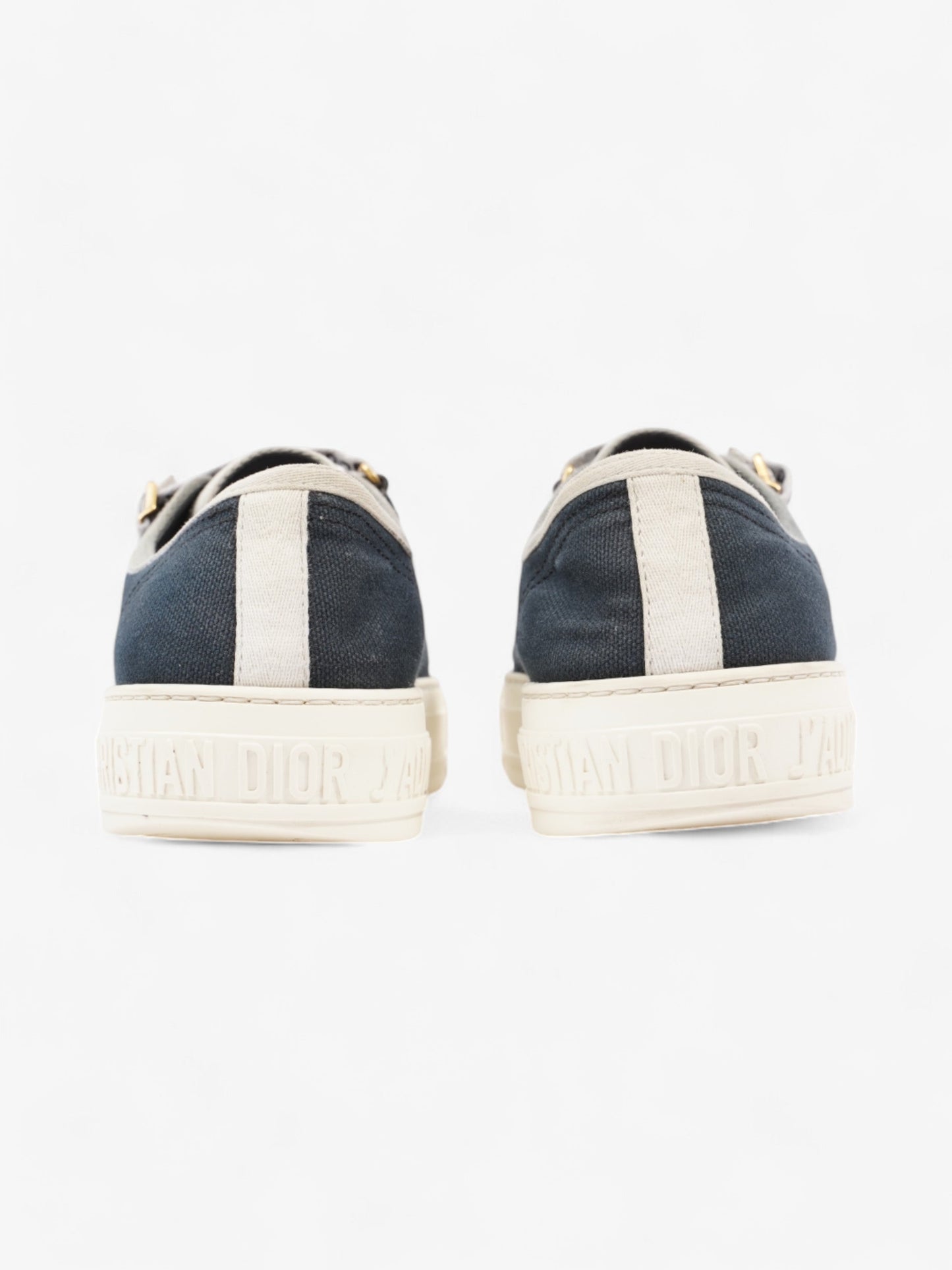 Christian Dior Walk'n'Dior Sneaker Navy / White Canvas EU 37 UK 4