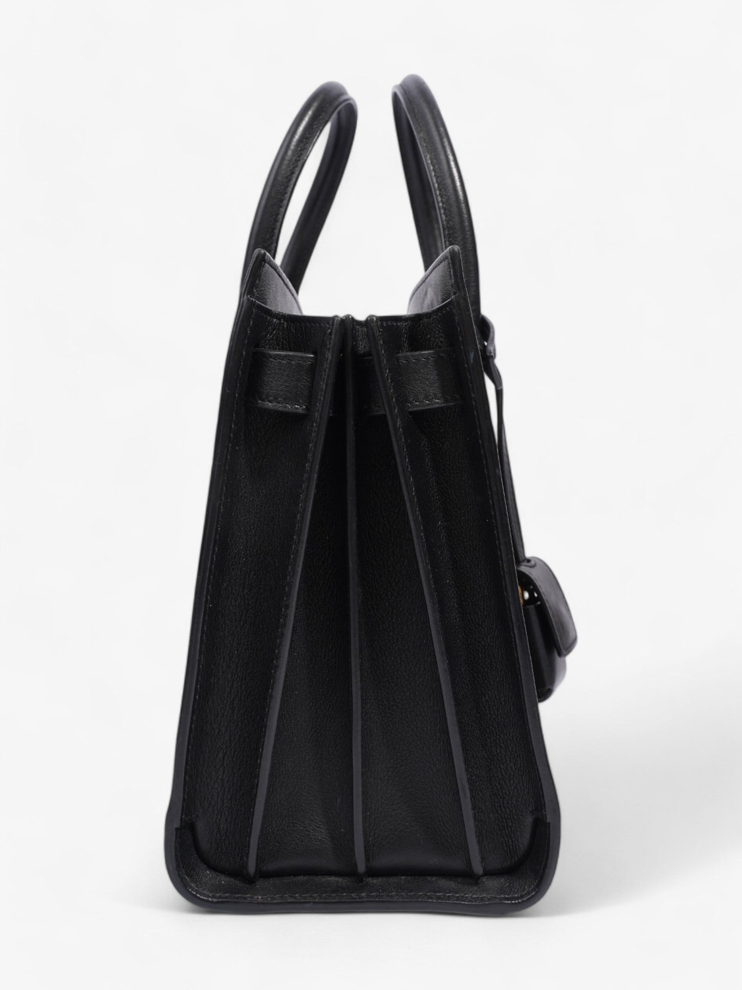 Saint Laurent Sac De Jour Black Leather Baby