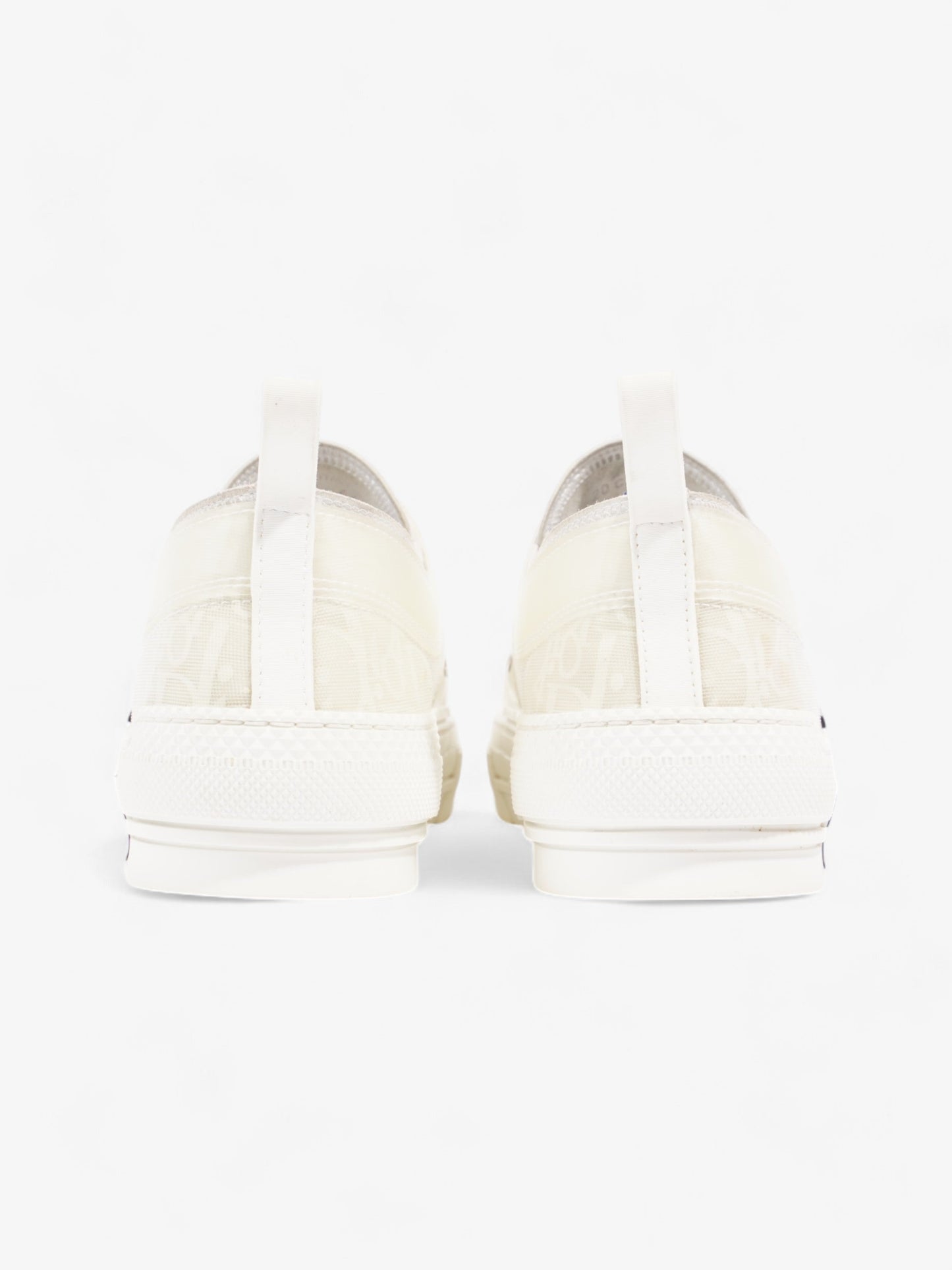 Christian Dior B23 Low Top Sneaker White Canvas EU 44 UK 10