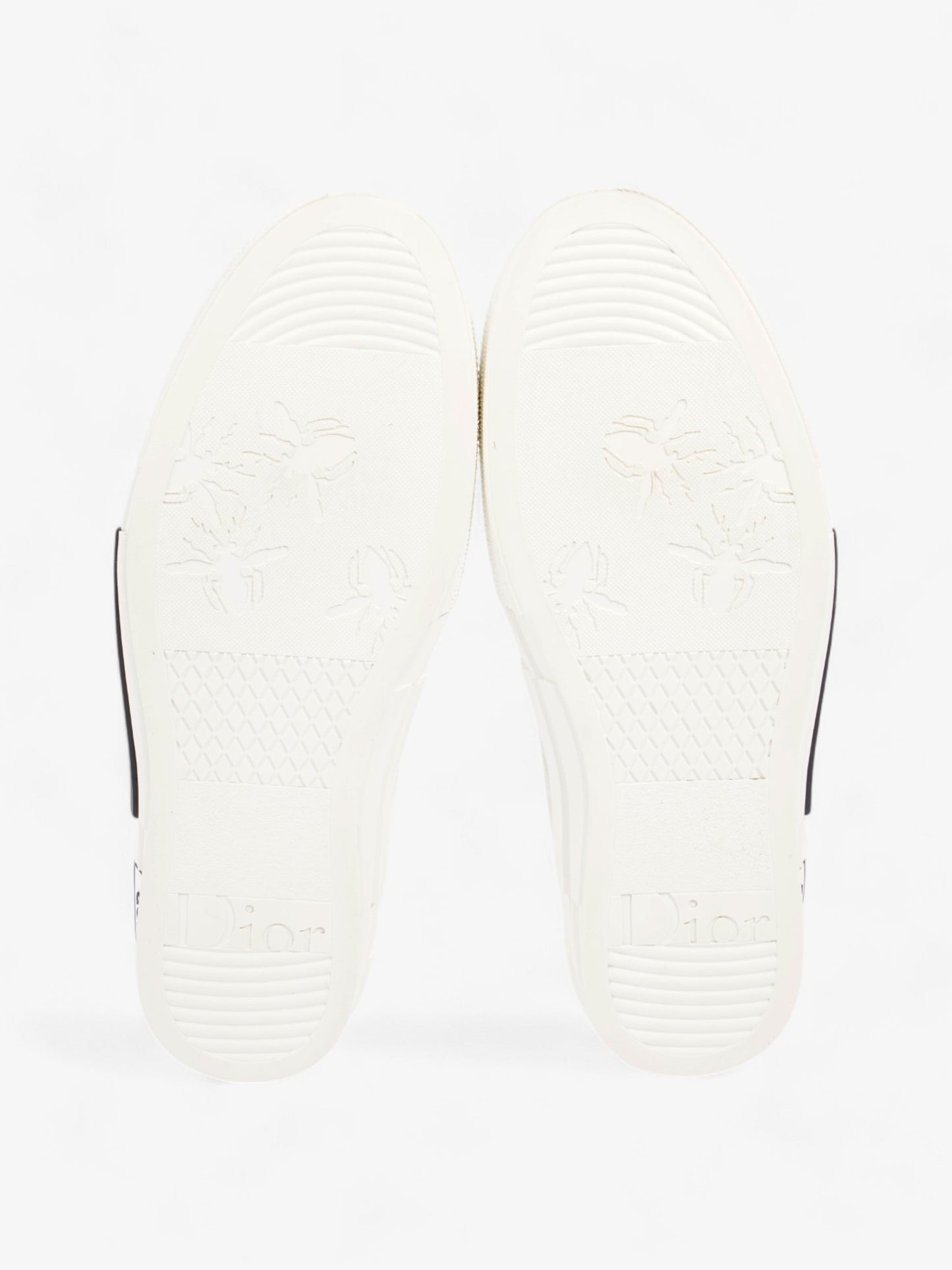 Christian Dior B23 Low Top Sneaker White Canvas EU 44 UK 10