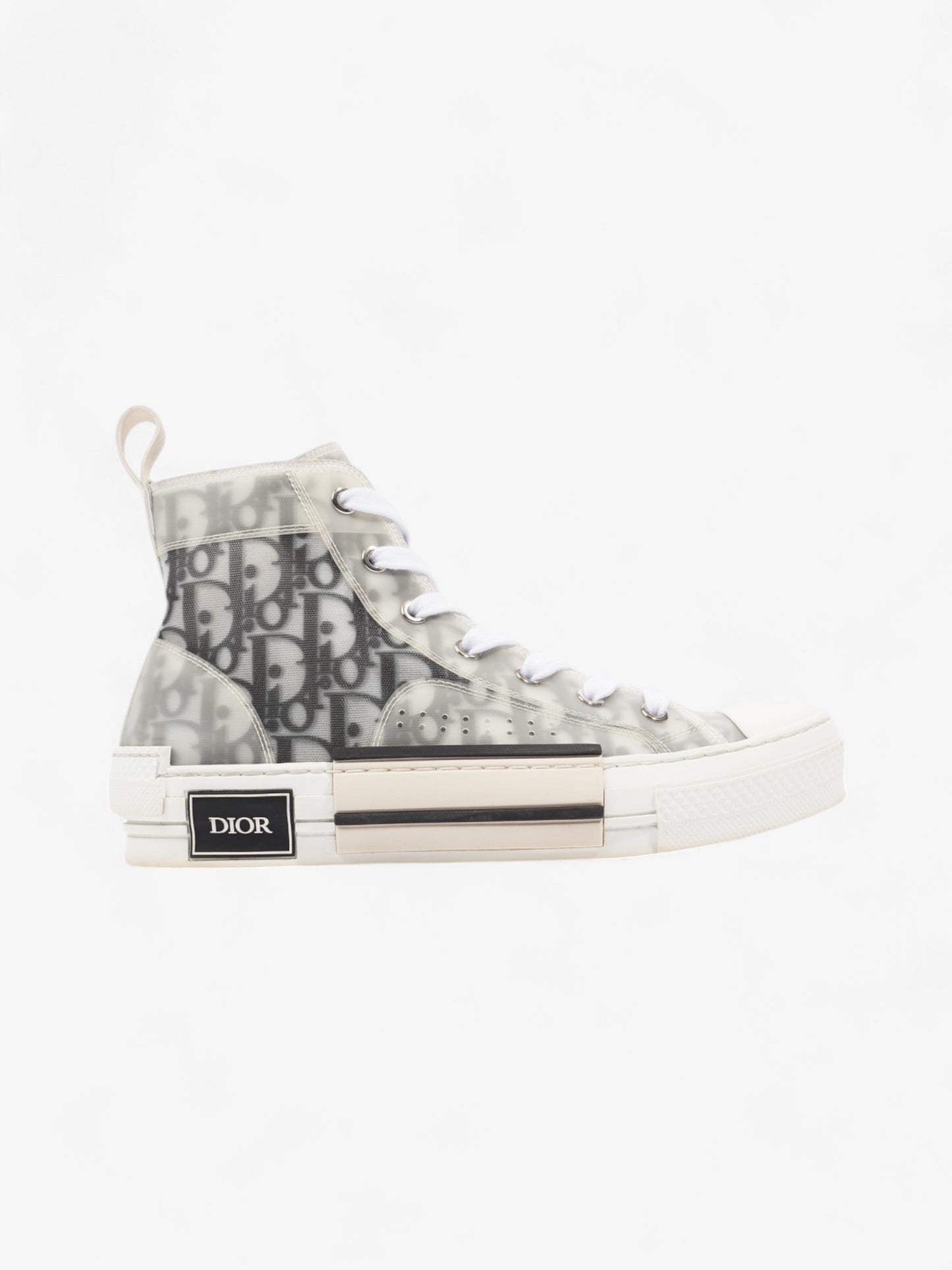 Christian Dior B23 High-tops Grey Oblique / White Mesh EU 38 UK 5
