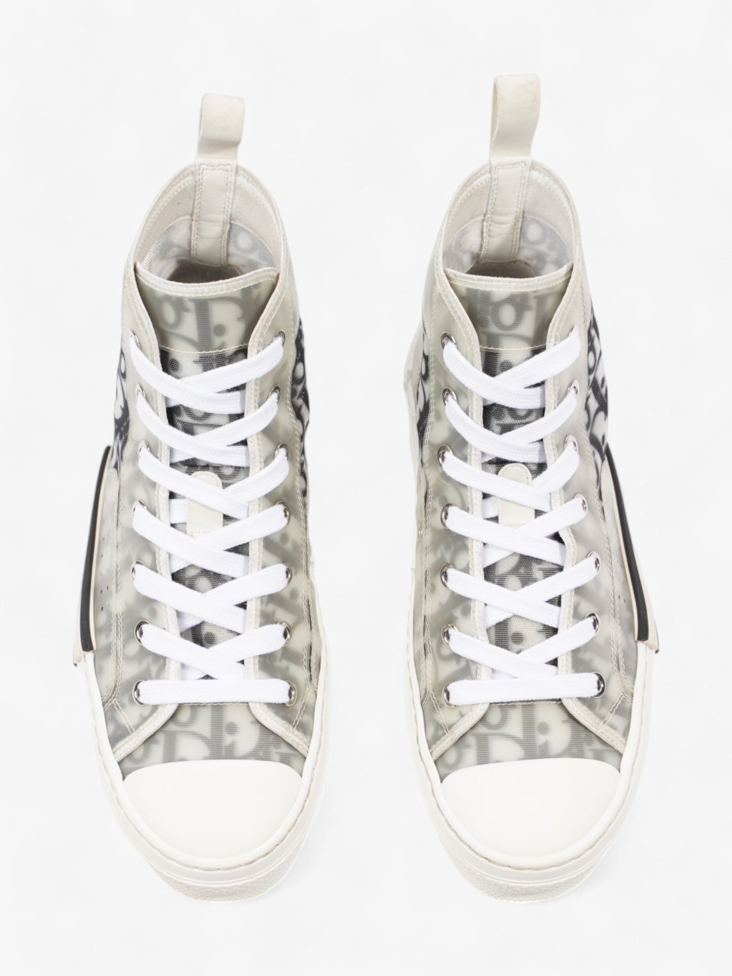 Christian Dior B23 High-tops Grey Oblique / White Mesh EU 38 UK 5