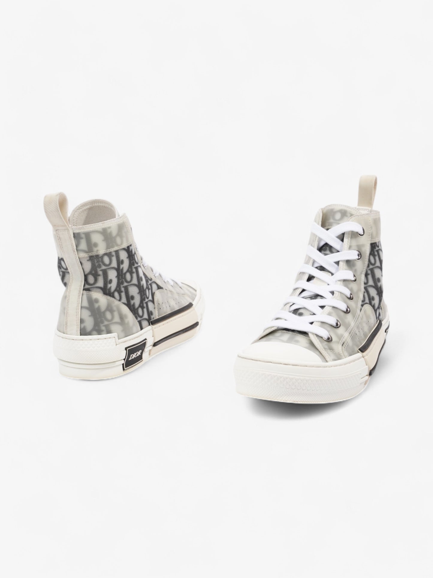 Christian Dior B23 High-tops Grey Oblique / White Mesh EU 38 UK 5