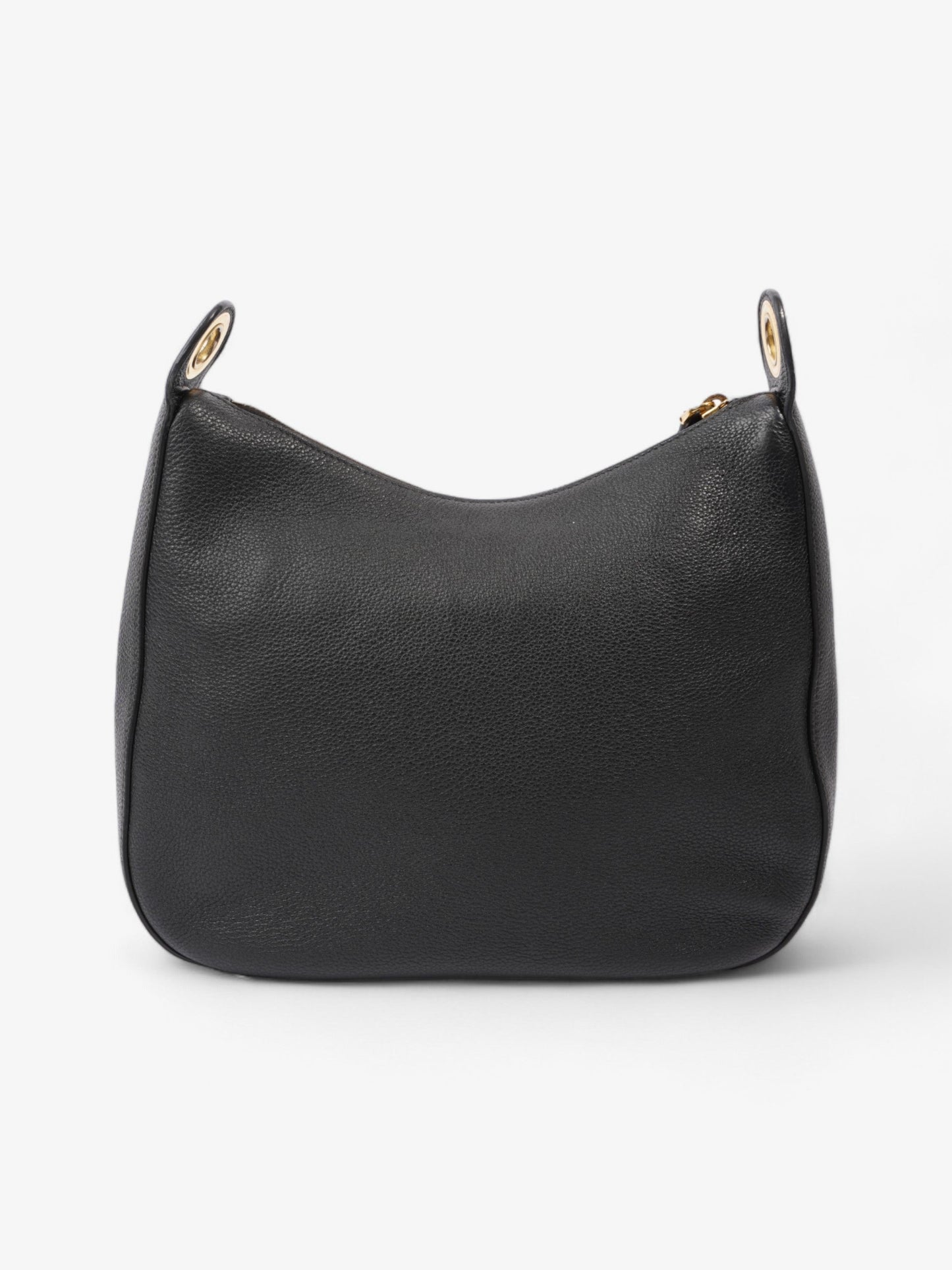 Prada Vitello Phenix Black Leather Medium